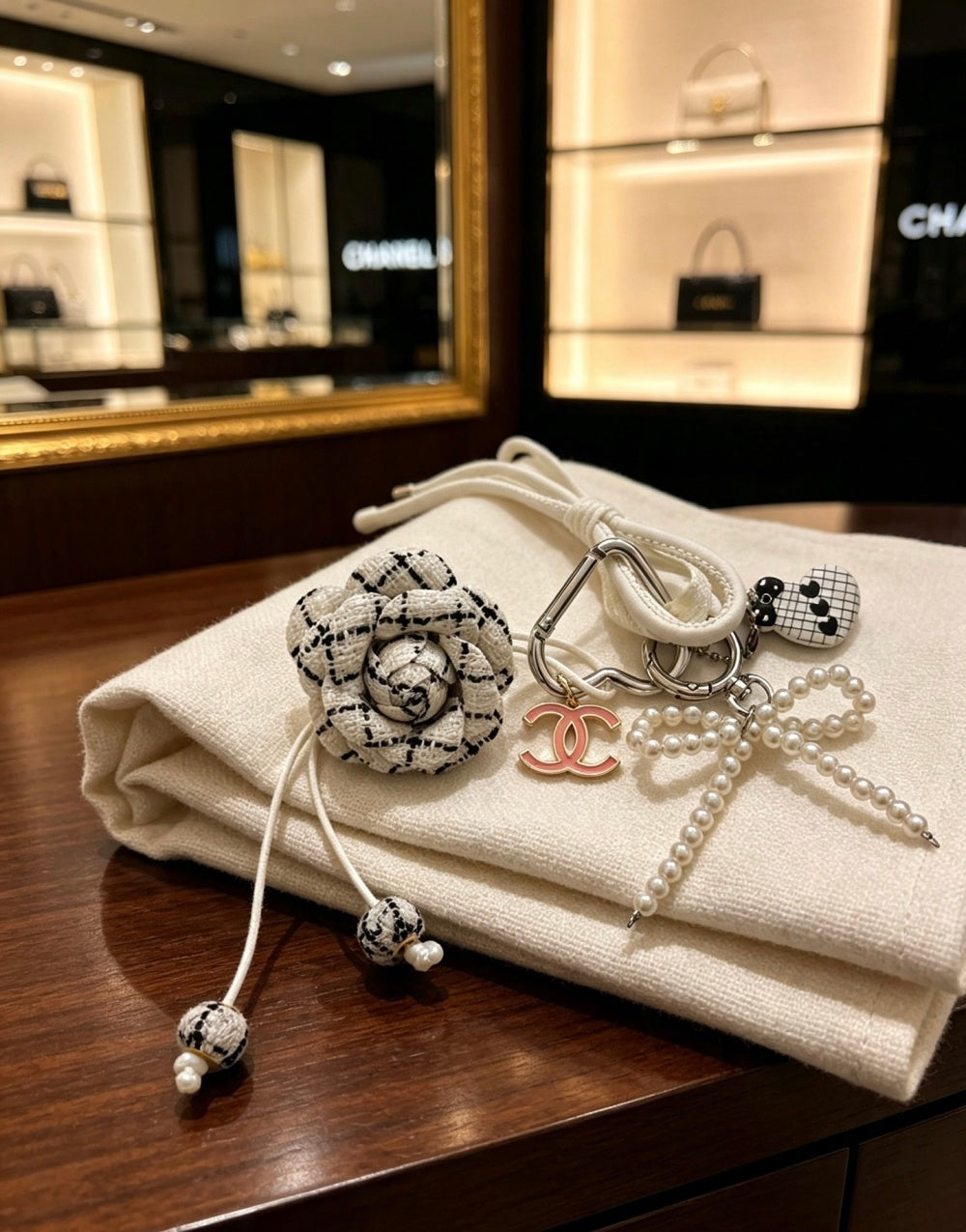 Chanel Vintage Keychain