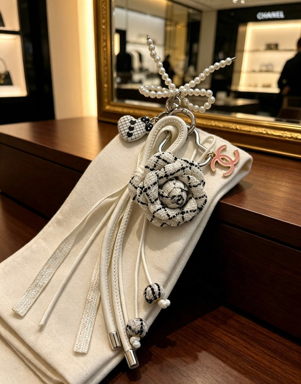 Chanel Vintage Keychain