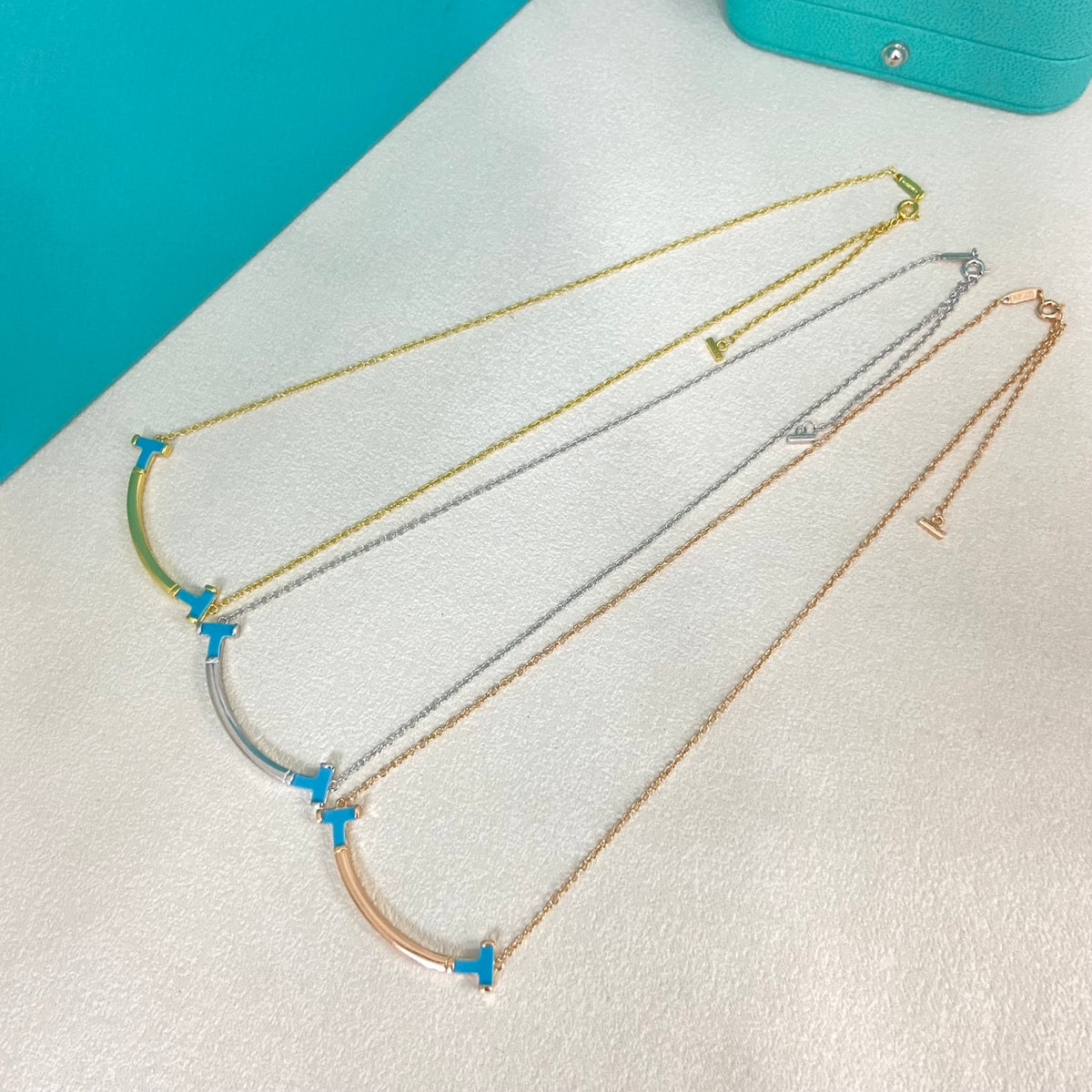 Tiffany Turquoise Smile Necklace