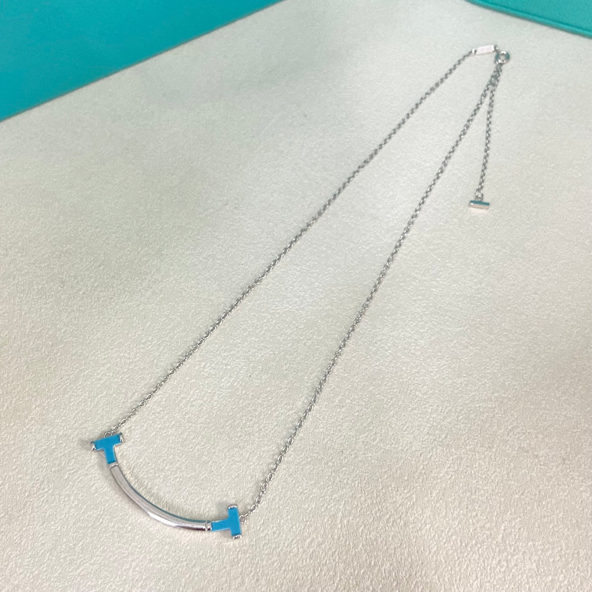 Tiffany Turquoise Smile Necklace
