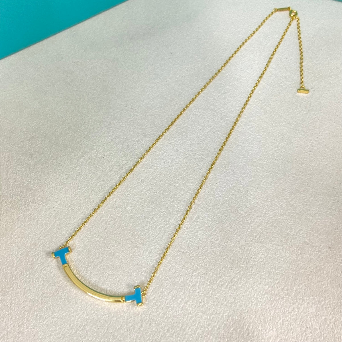 Tiffany Turquoise Smile Necklace