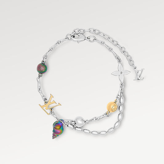18K Louis Vuitton Shell Bracelet