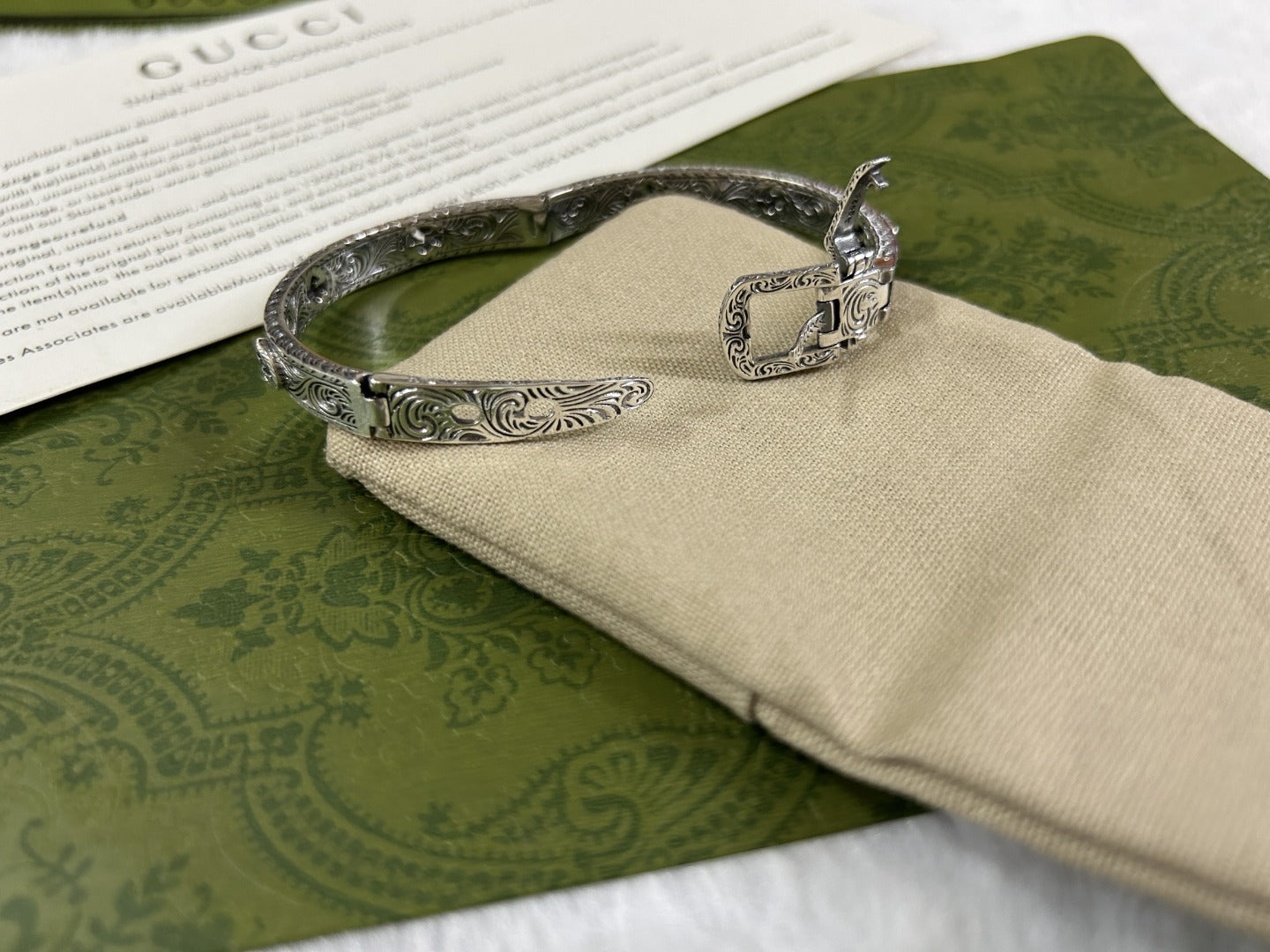 Double Gucci Garden Bracelet