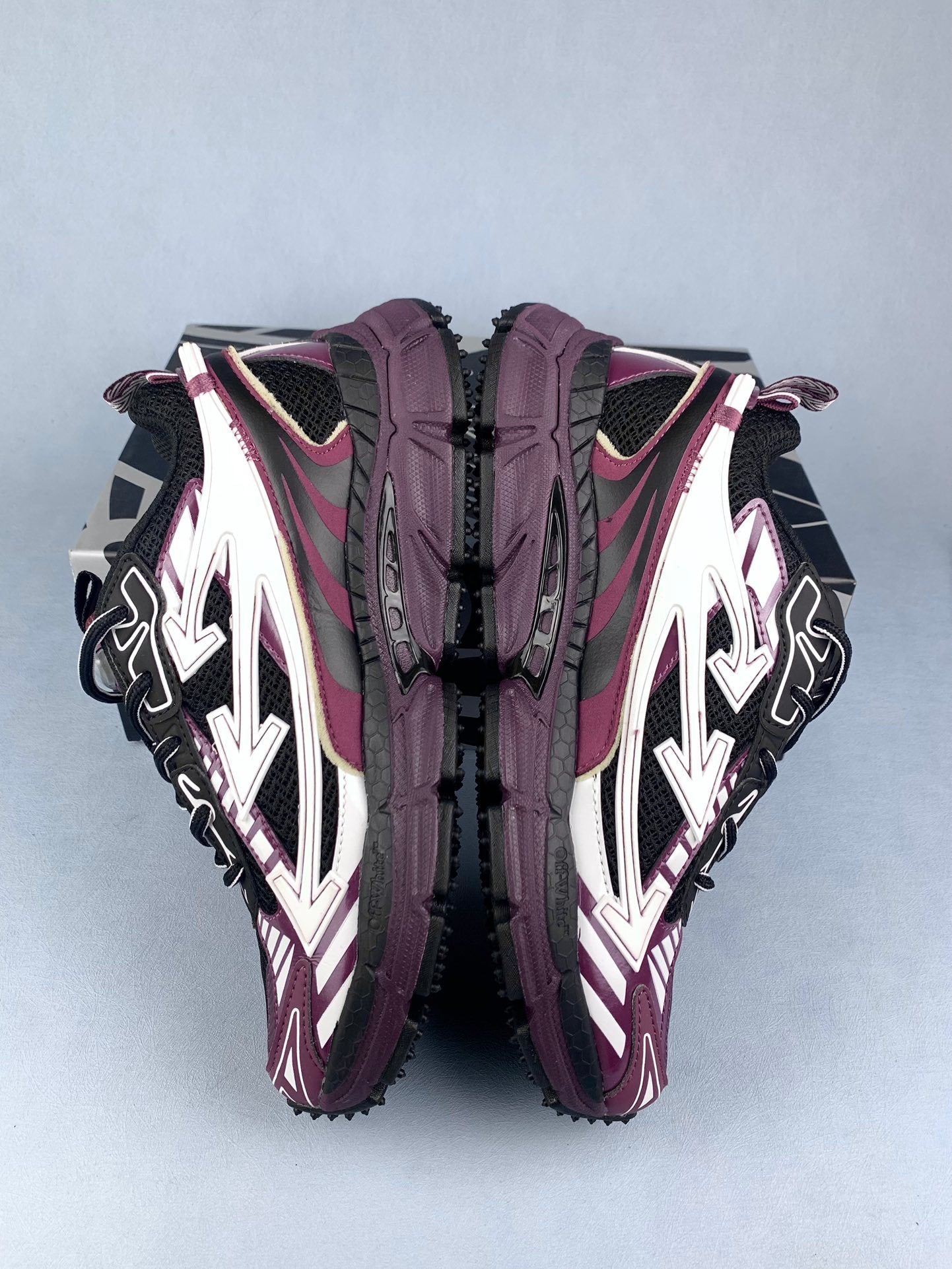 Off  Burgundy Sneakers