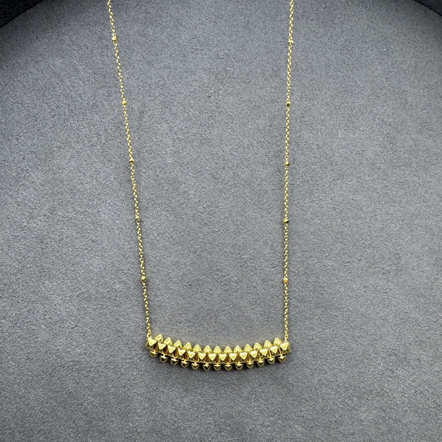 Cartier-style Bullet Necklace