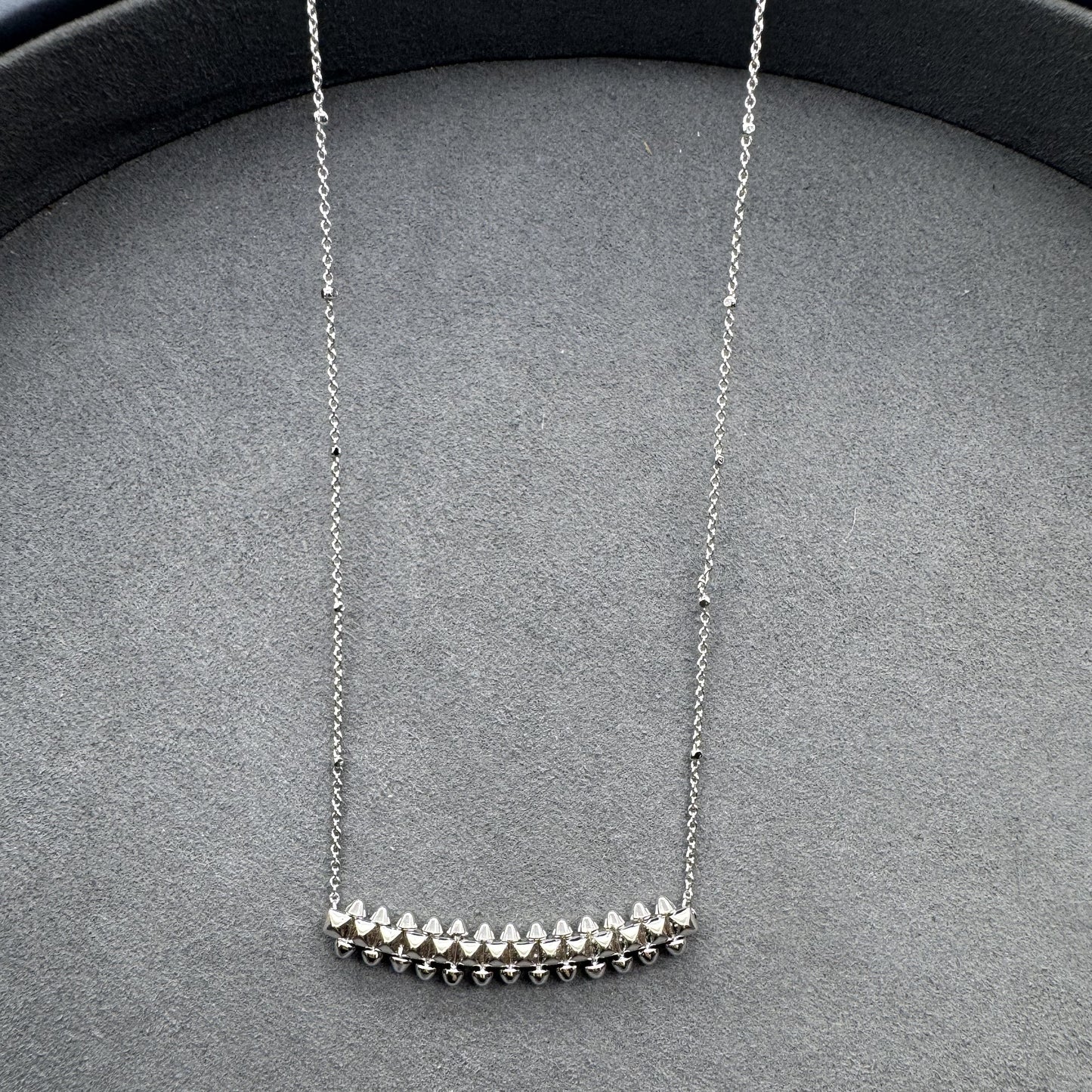 Cartier-style Bullet Necklace