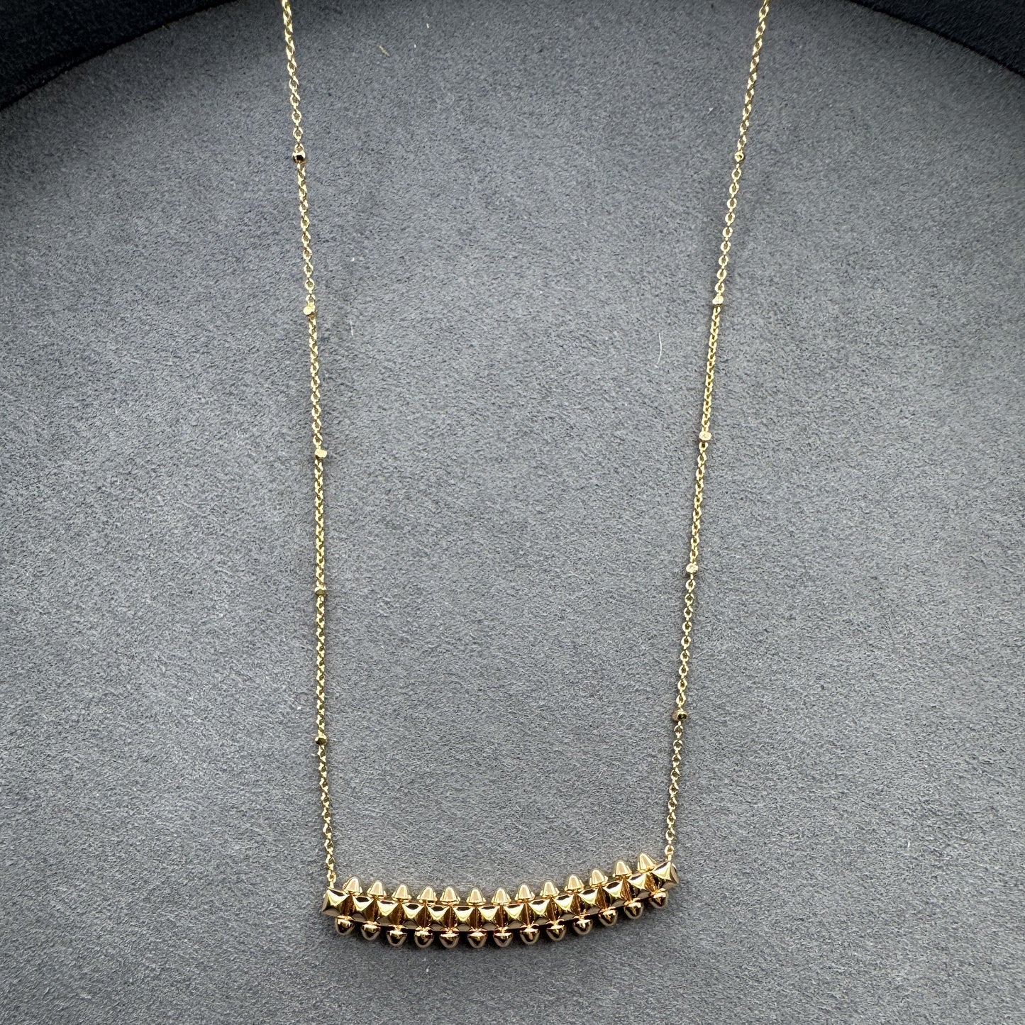Cartier-style Bullet Necklace