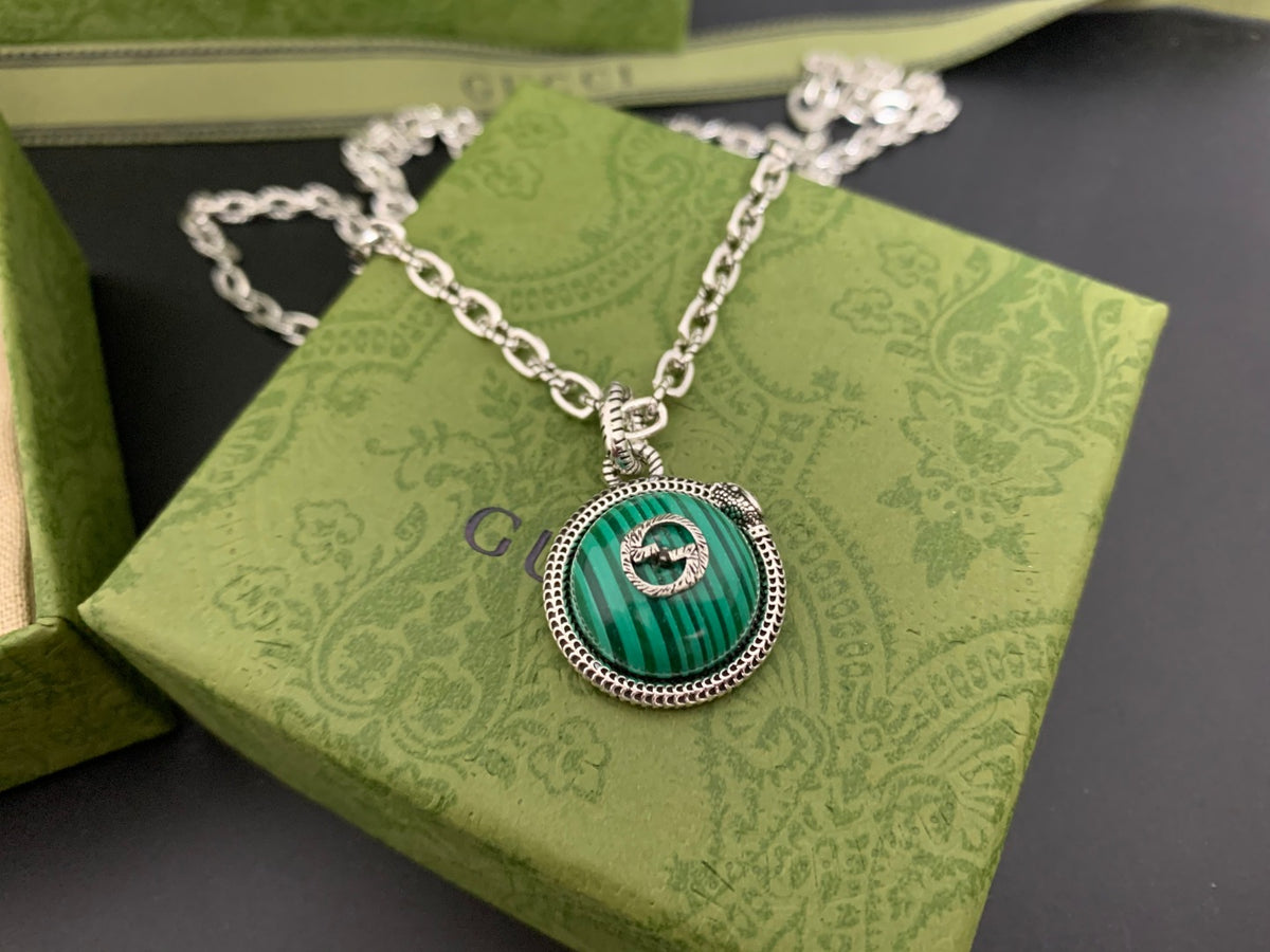 Gucci Vintage Double G Necklace