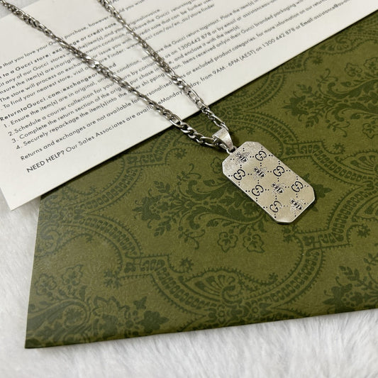 Gucci Double G Bee Necklace