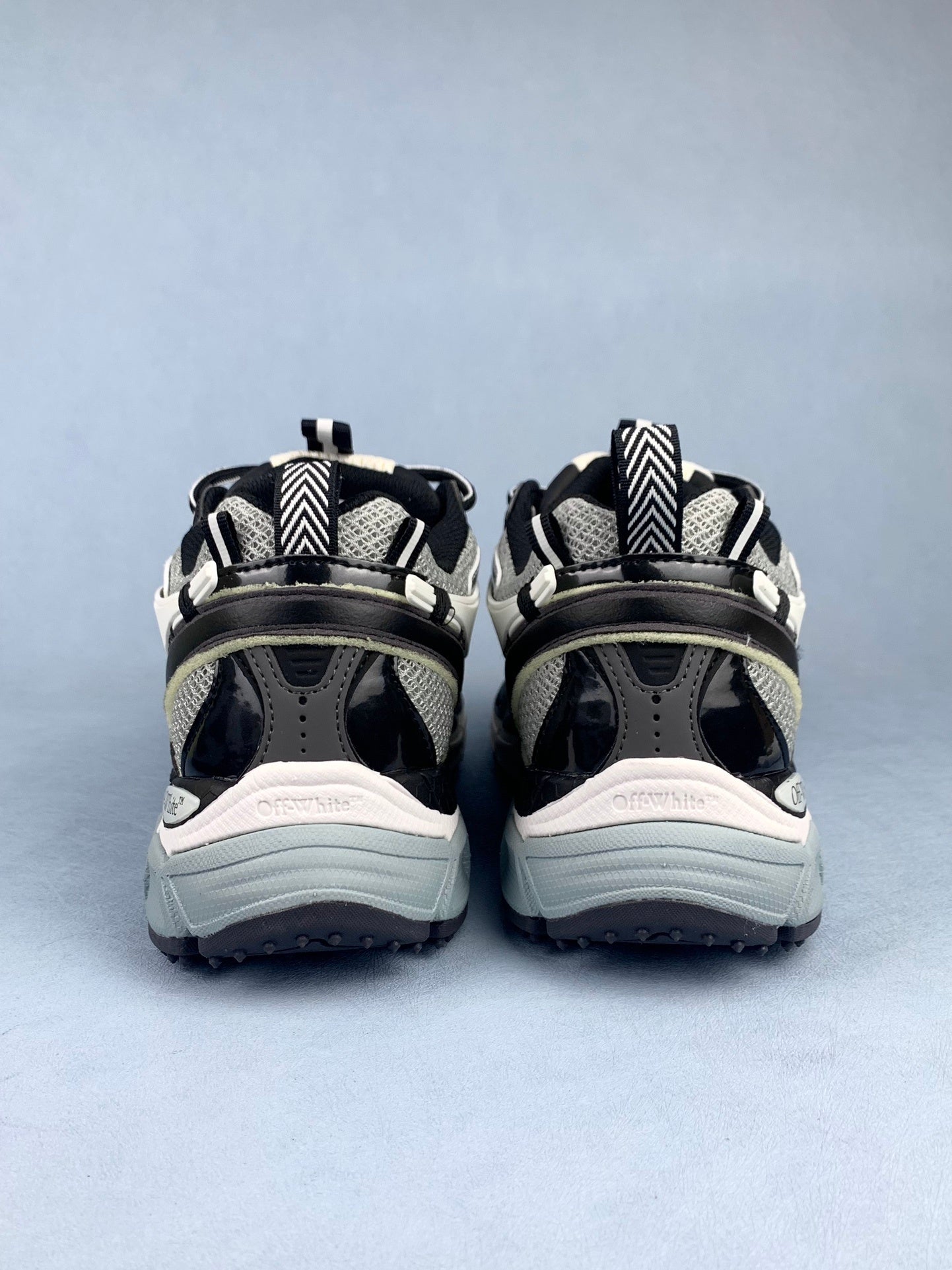 Off   Black and Grey Sneakers