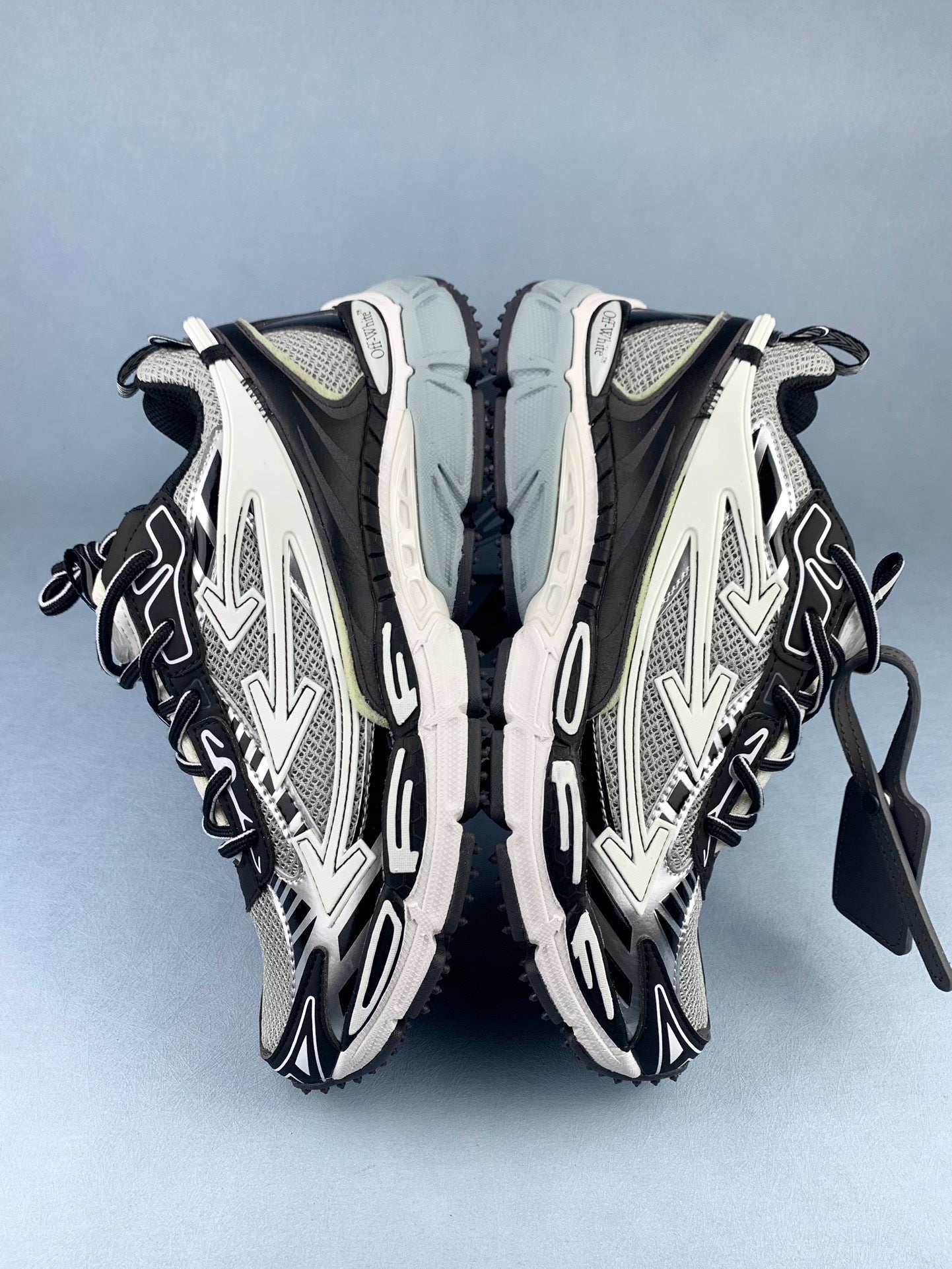 Off   Black and Grey Sneakers