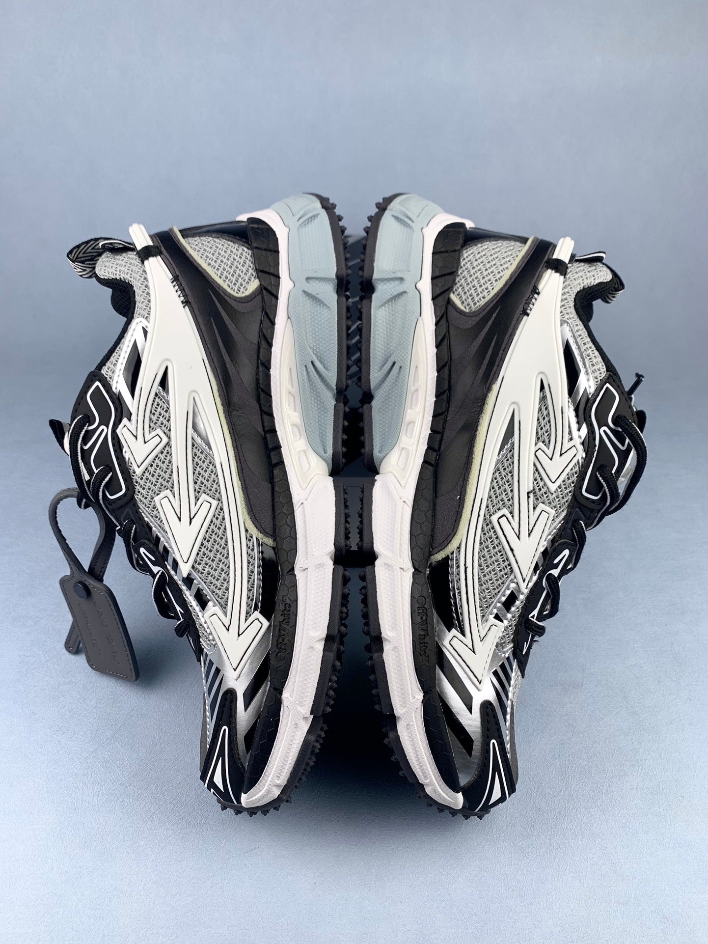 Off   Black and Grey Sneakers