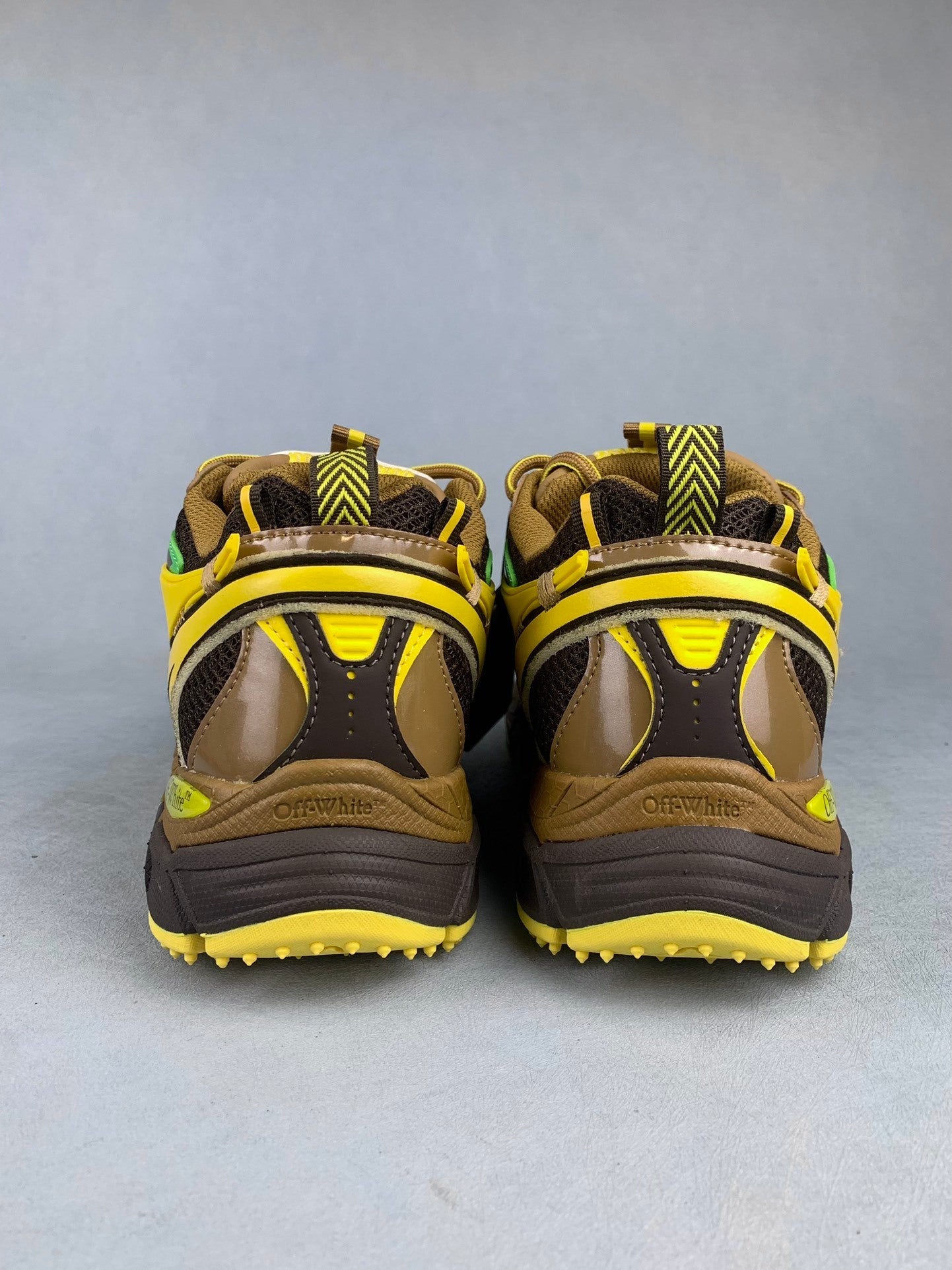 Off  yellow sneakers