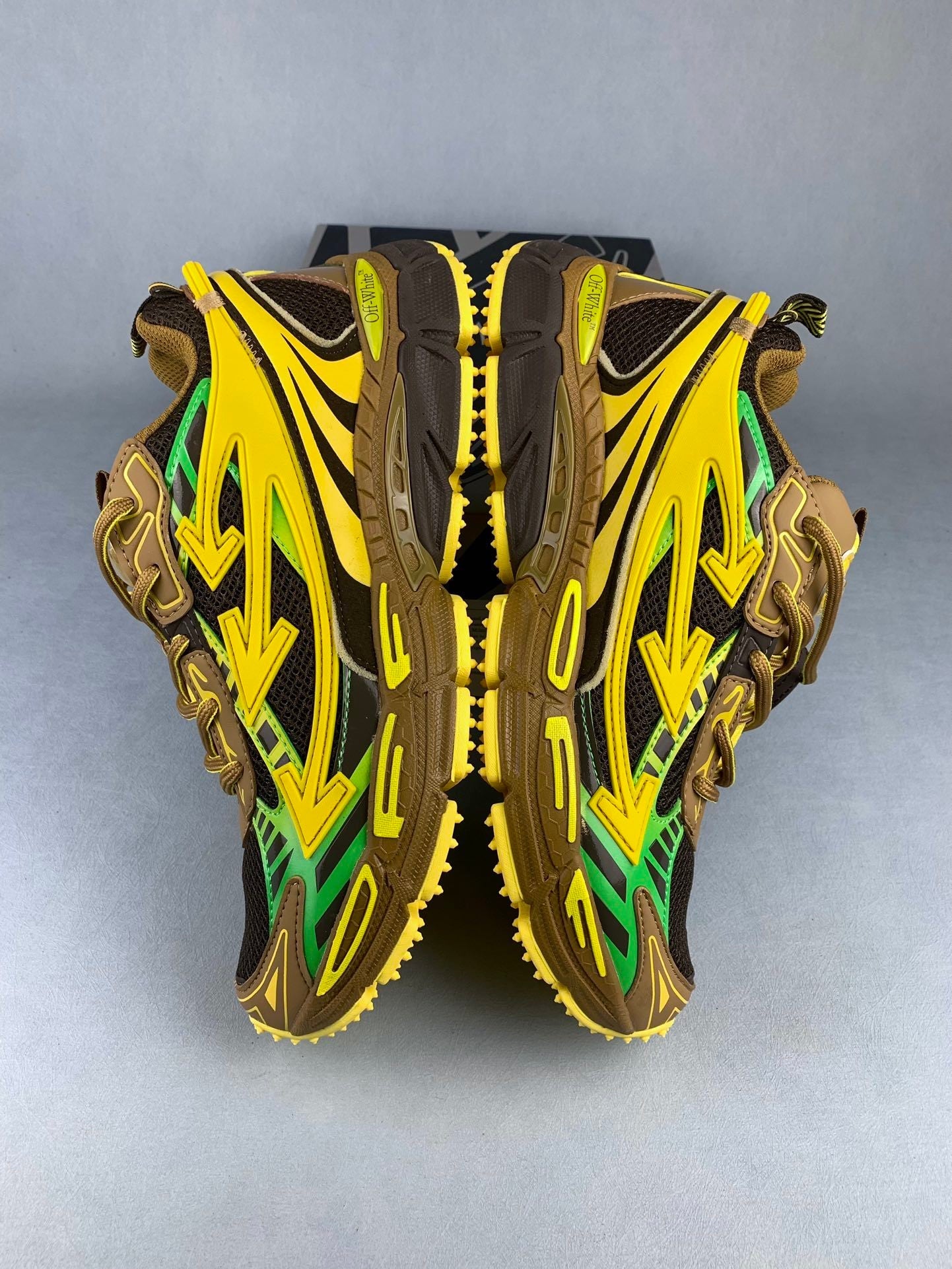Off  yellow sneakers