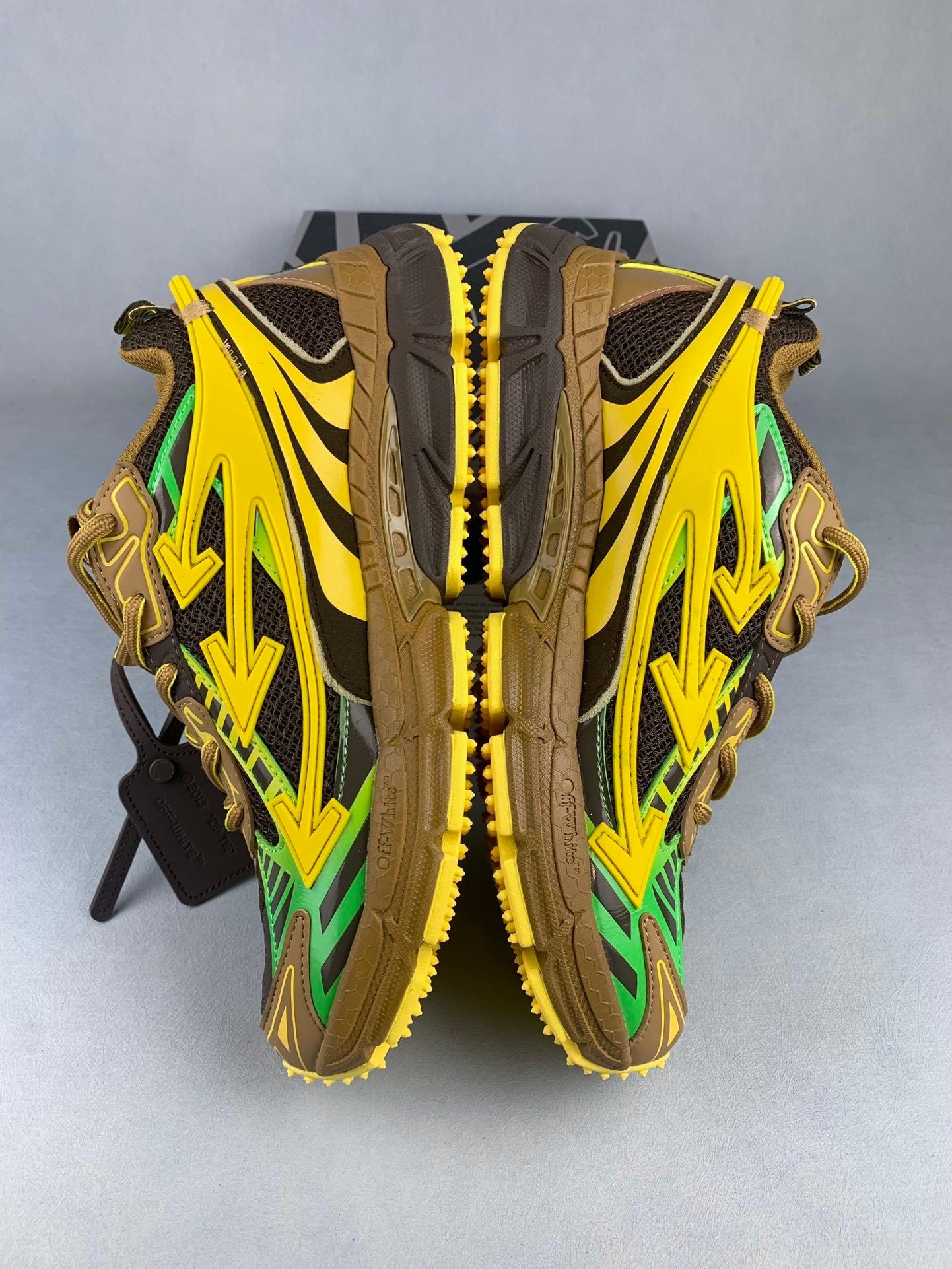 Off  yellow sneakers