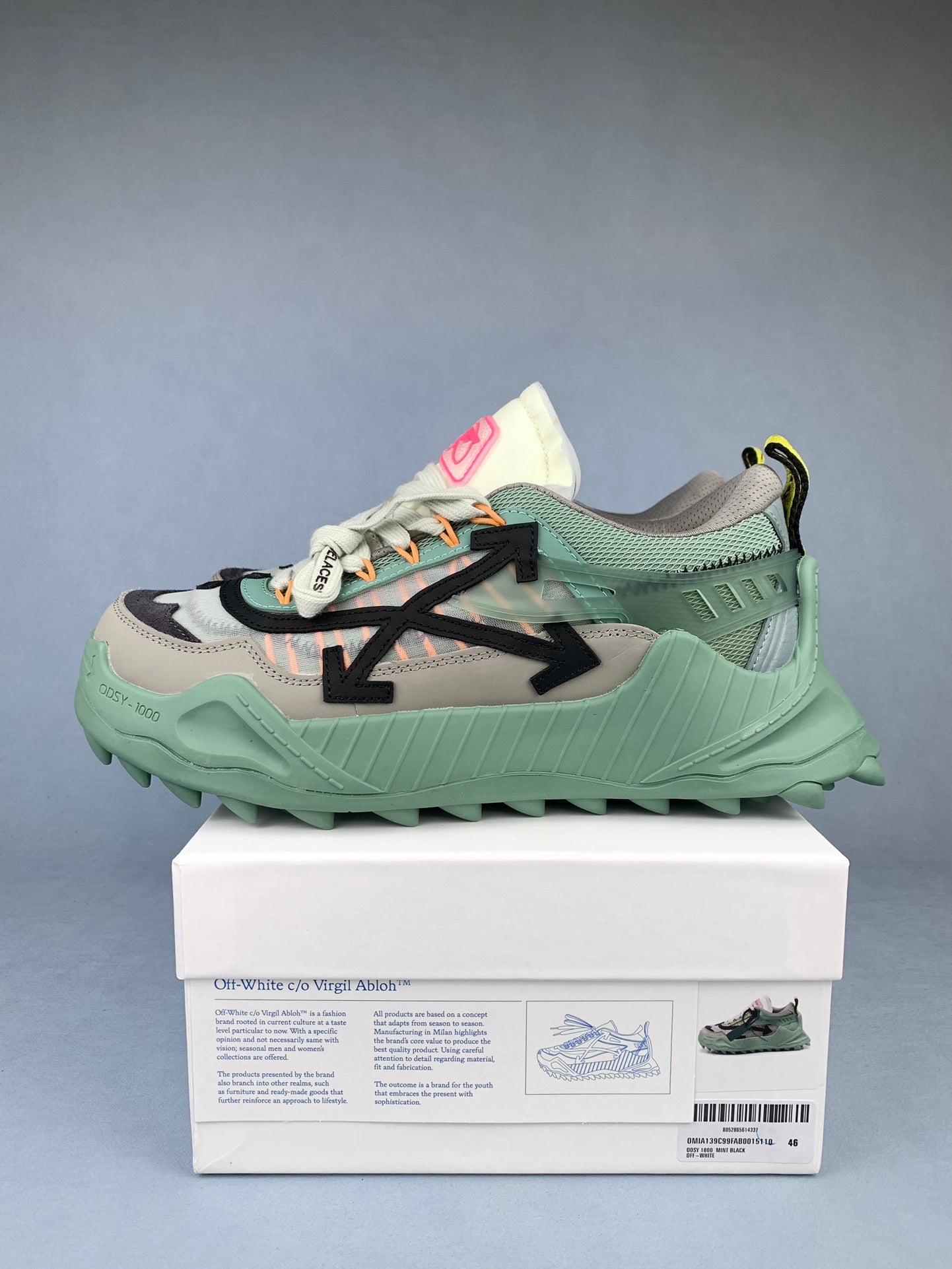 Off  Grey-Green Sneakers