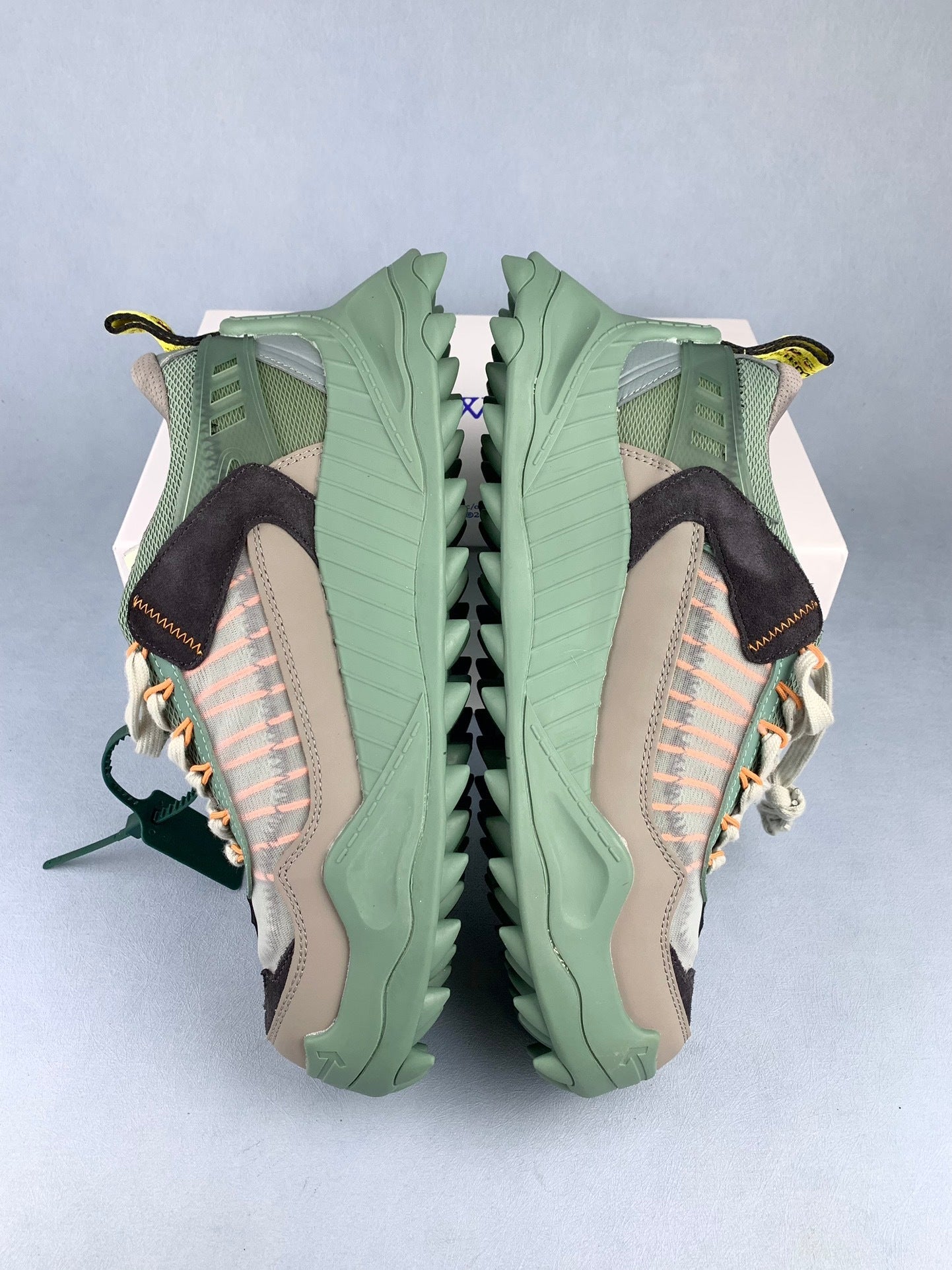 Off  Grey-Green Sneakers