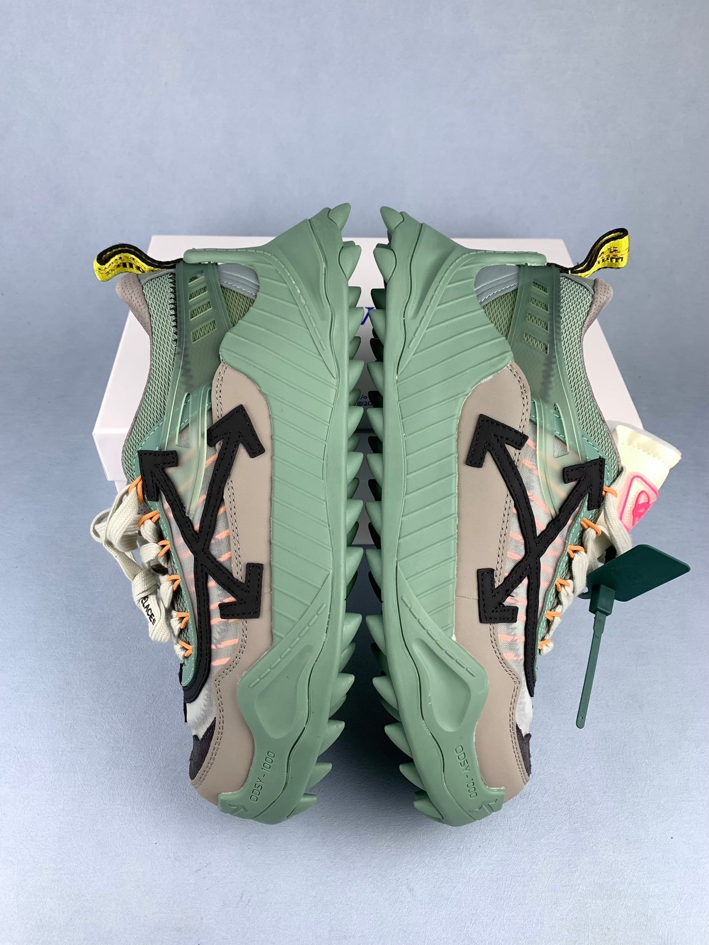 Off  Grey-Green Sneakers