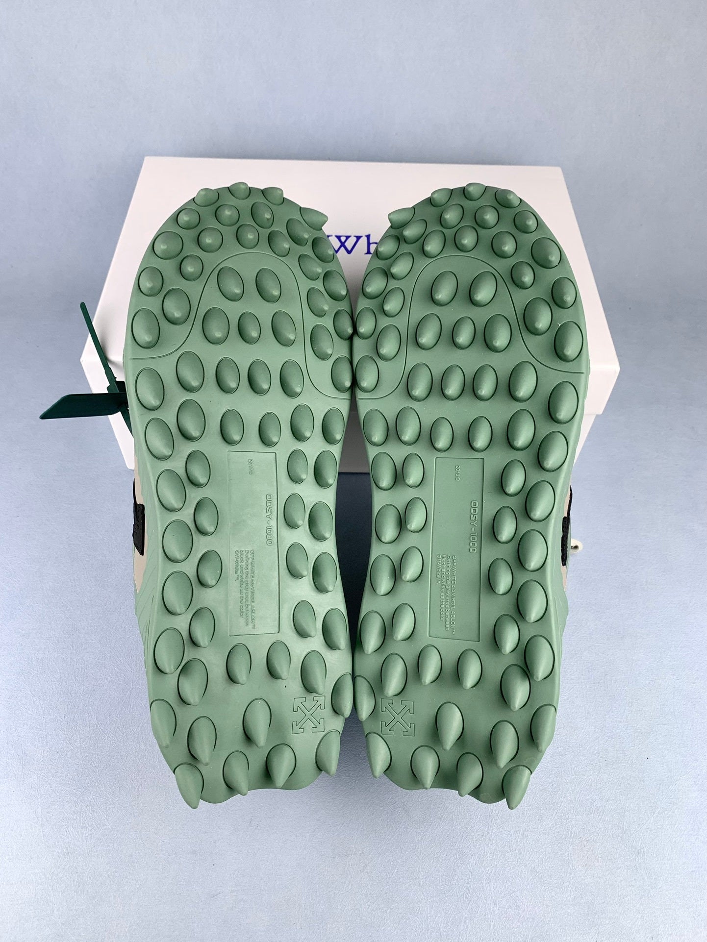 Off  Grey-Green Sneakers