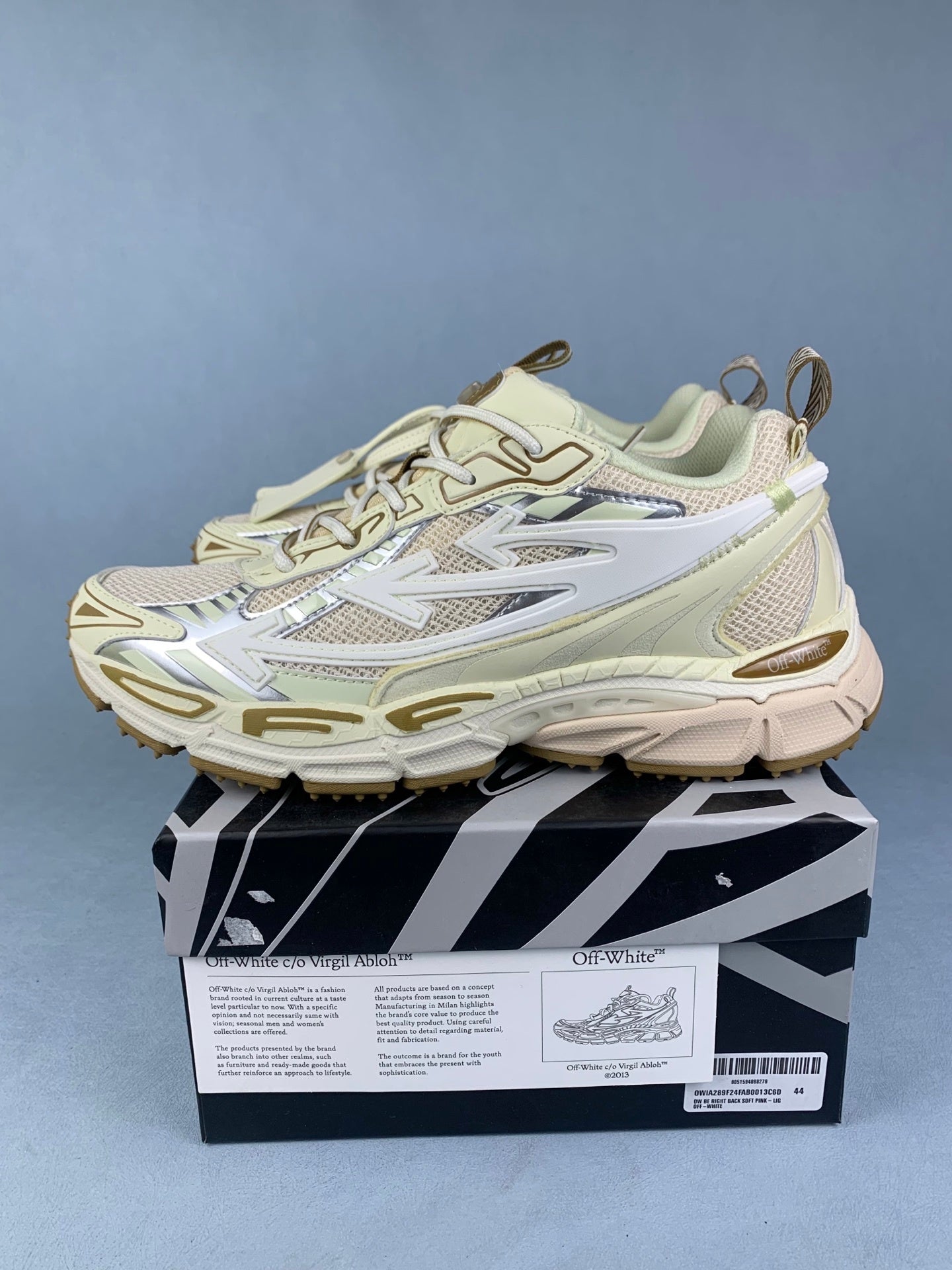Off   Beige Sneakers