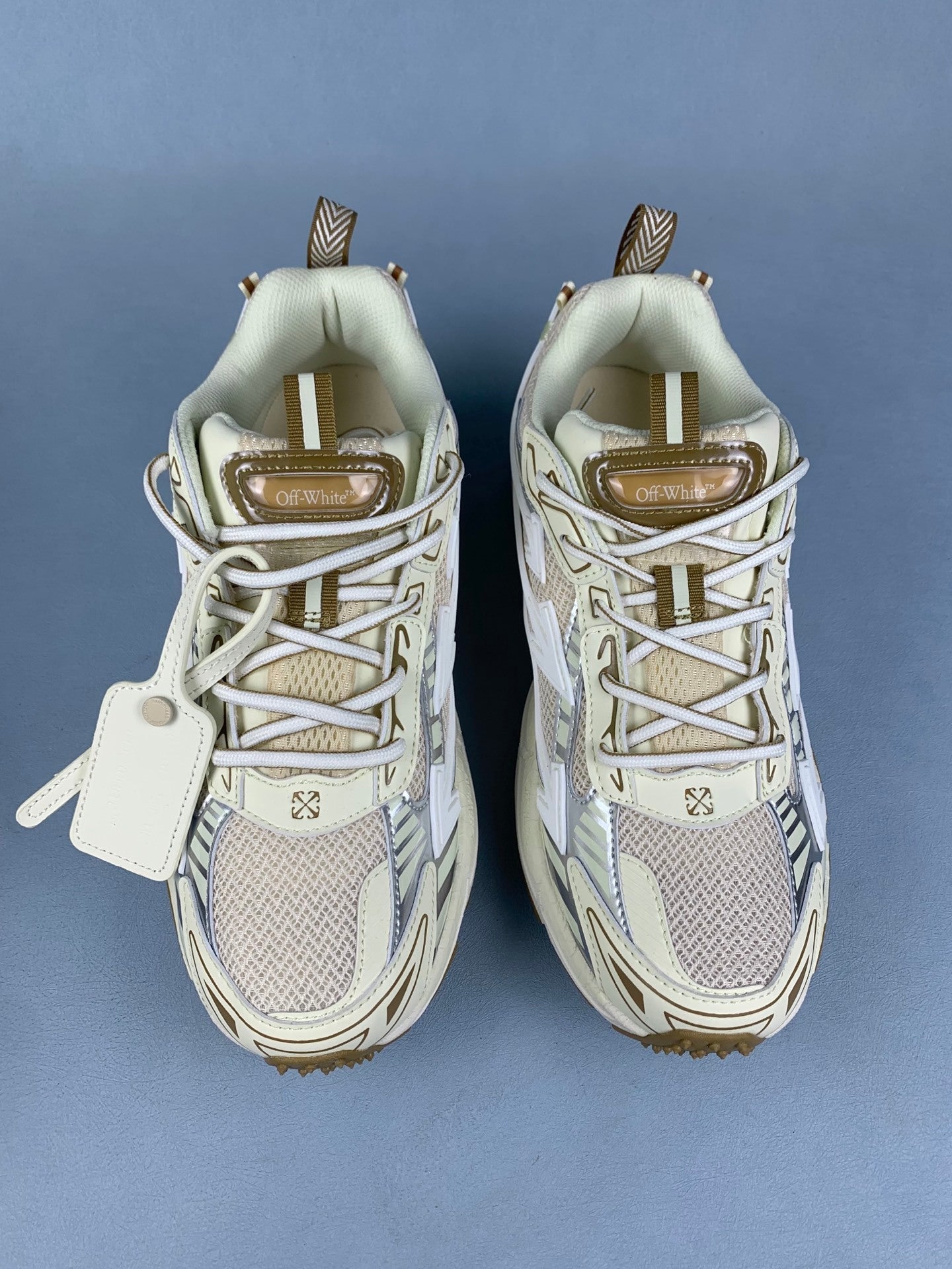 Off   Beige Sneakers
