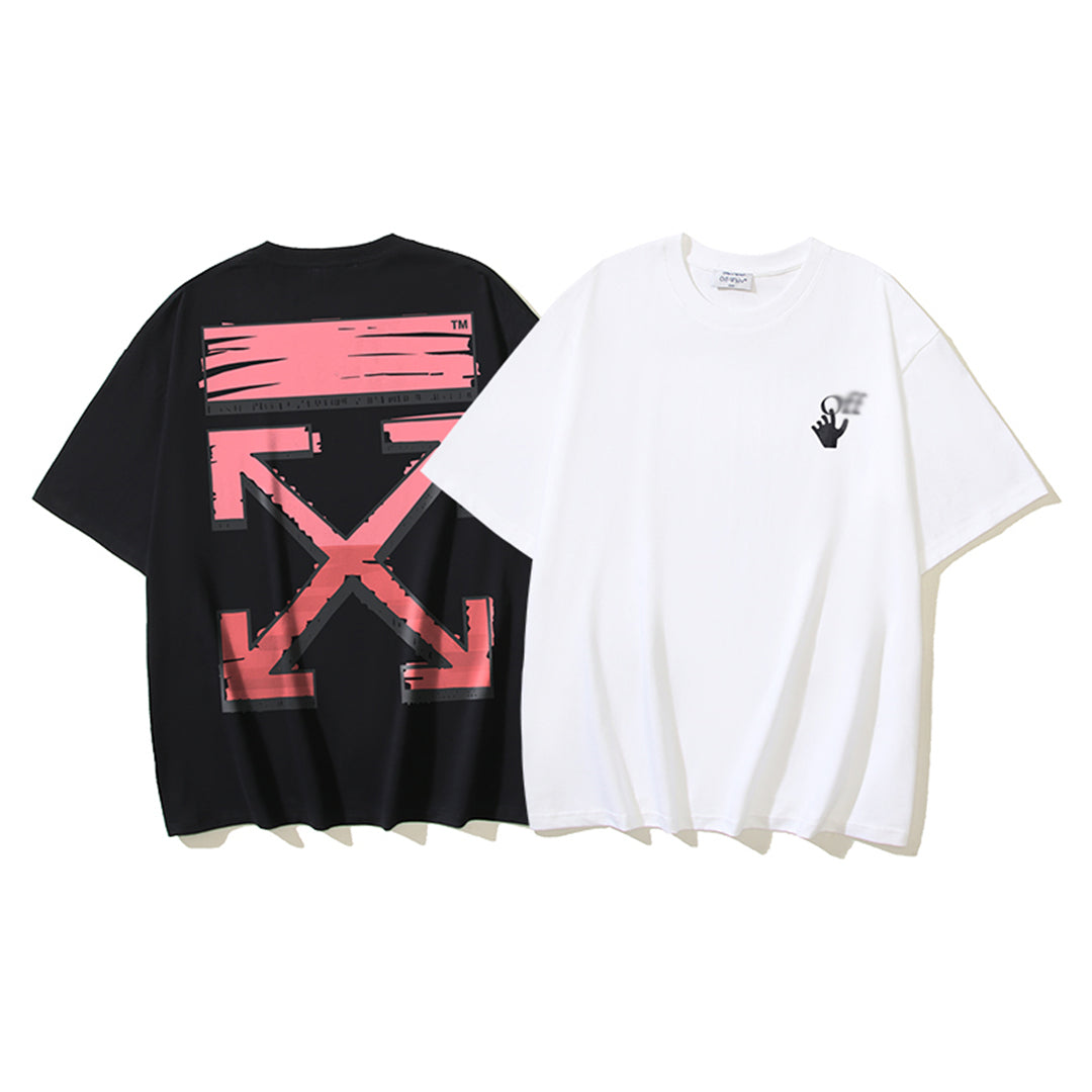 OFF Arrow Logo Cotton T-shirt-1182