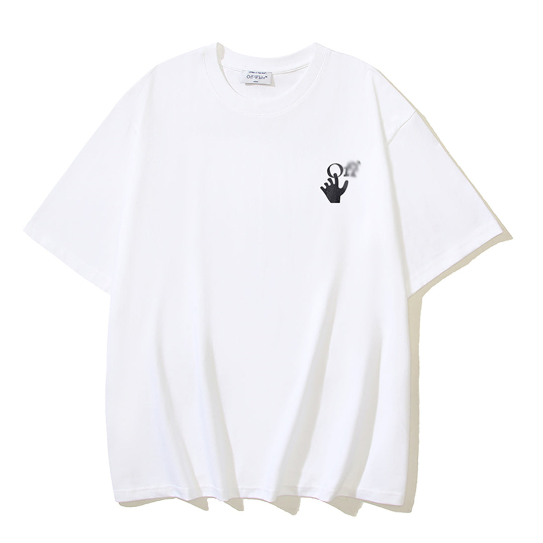 OFF Arrow Logo Cotton T-shirt-1182