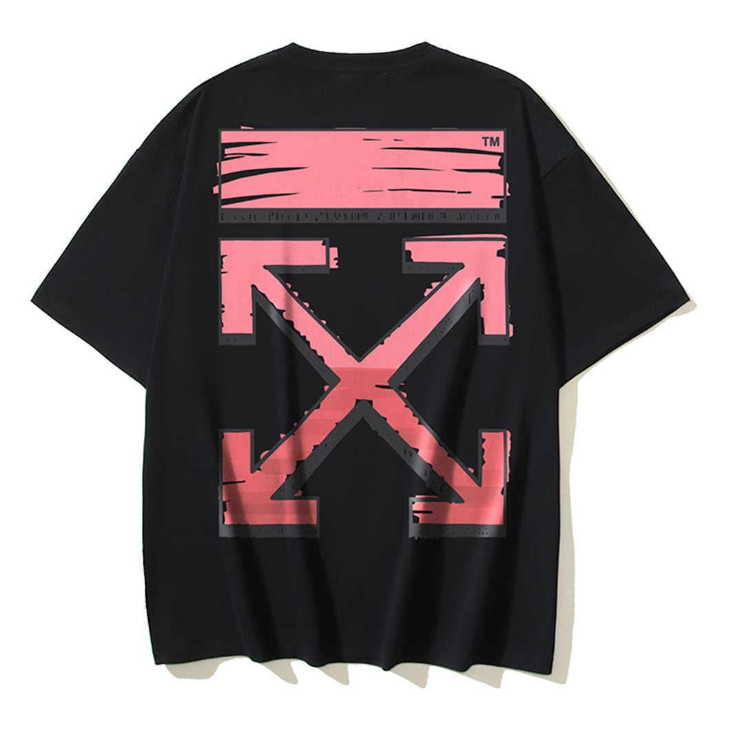 OFF Arrow Logo Cotton T-shirt-1182
