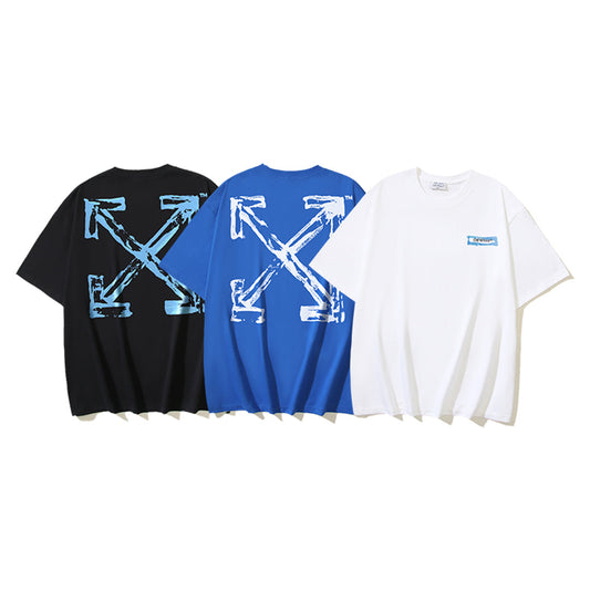 OFF Arrow Logo Cotton T-shirt-1184