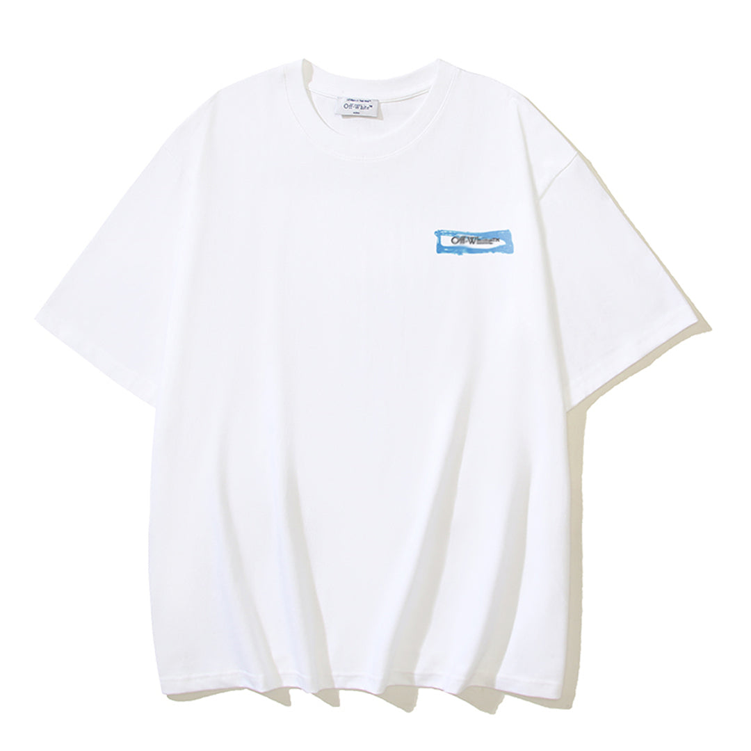 OFF Arrow Logo Cotton T-shirt-1184