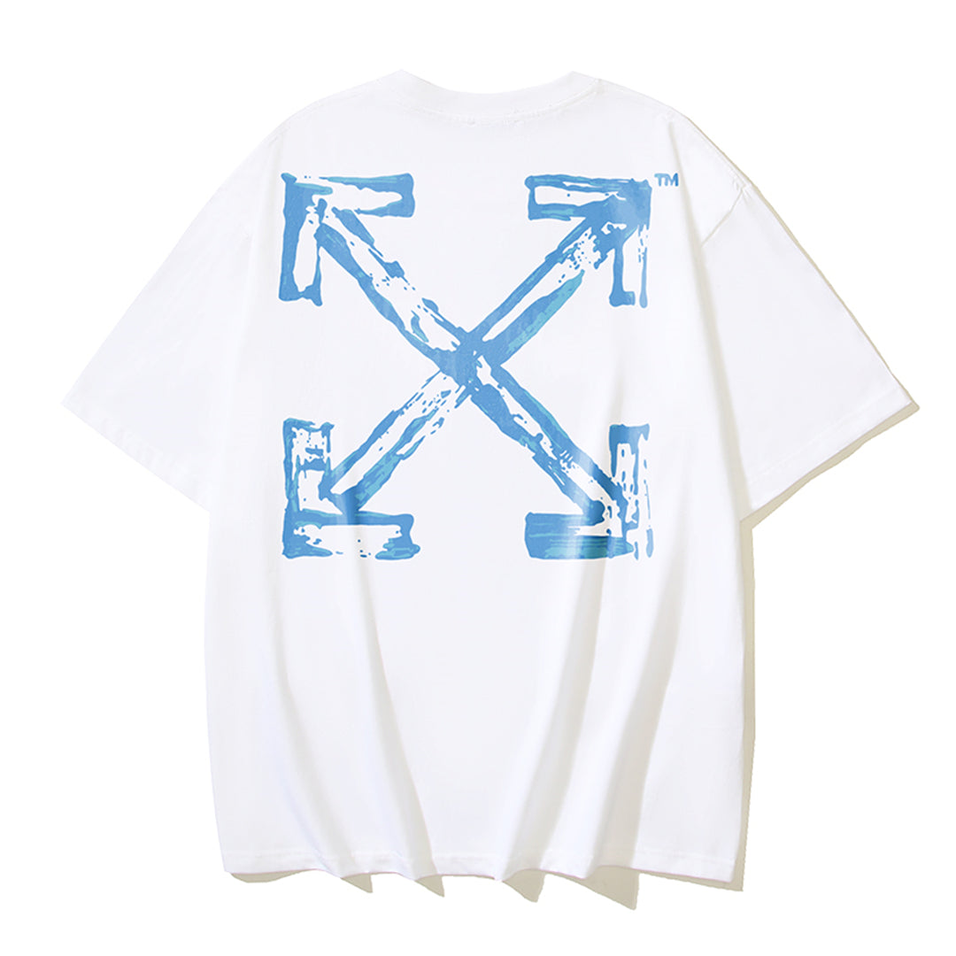 OFF Arrow Logo Cotton T-shirt-1184