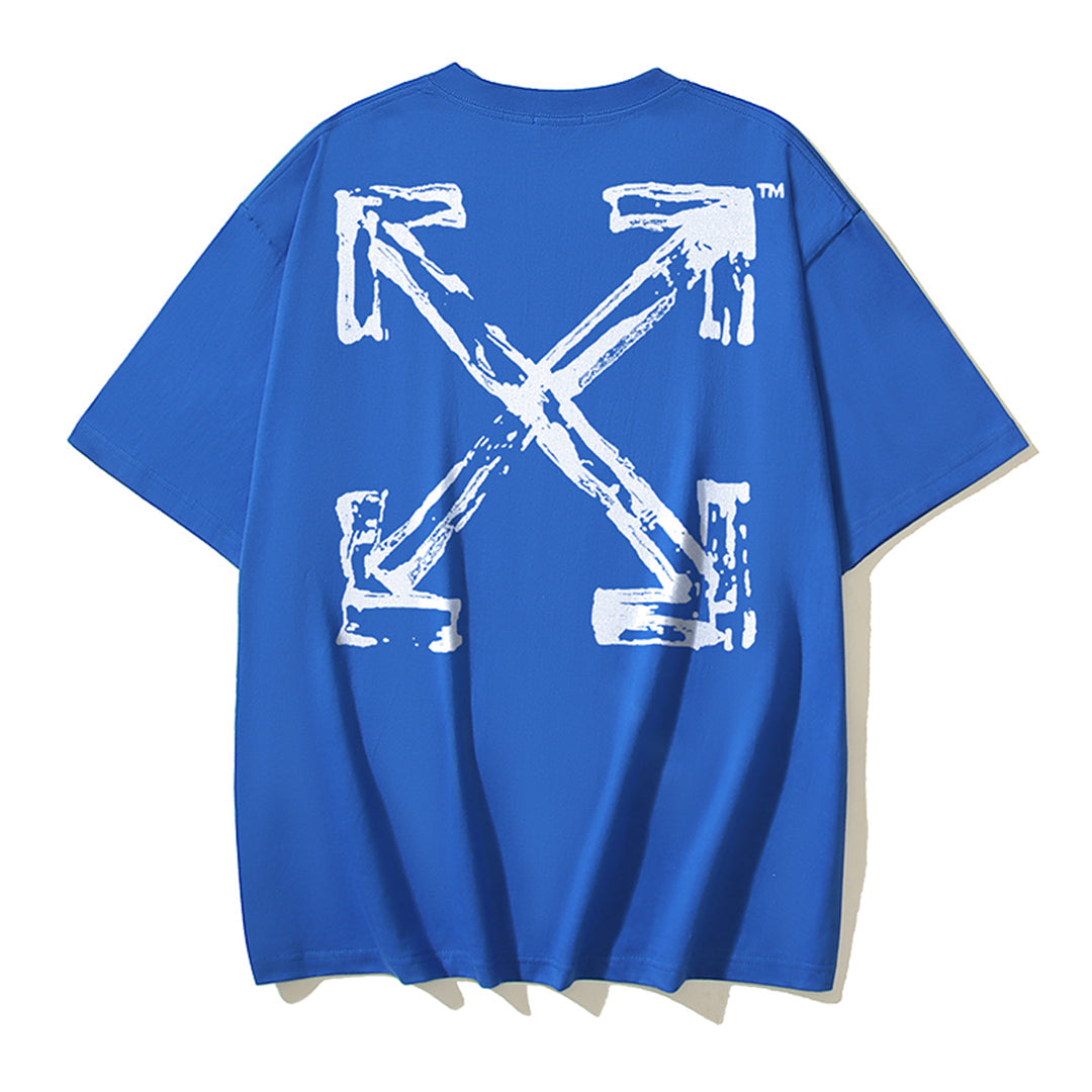 OFF Arrow Logo Cotton T-shirt-1184