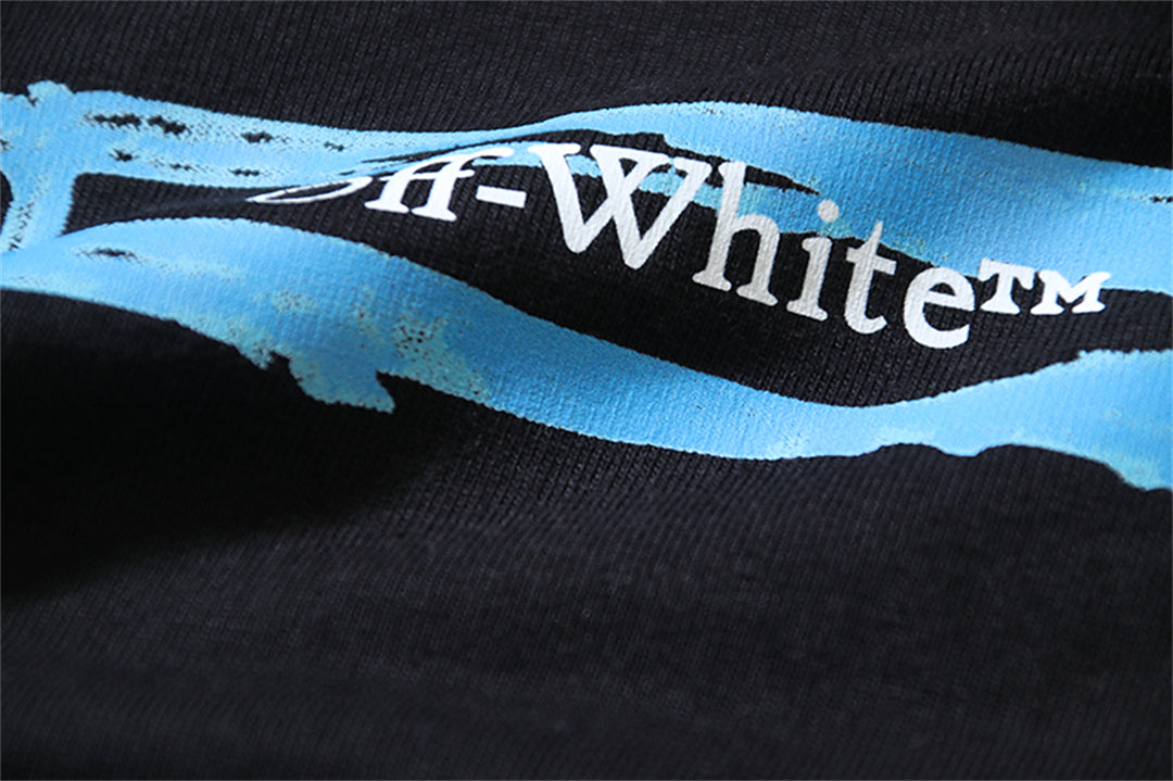 OFF Arrow Logo Cotton T-shirt-1184
