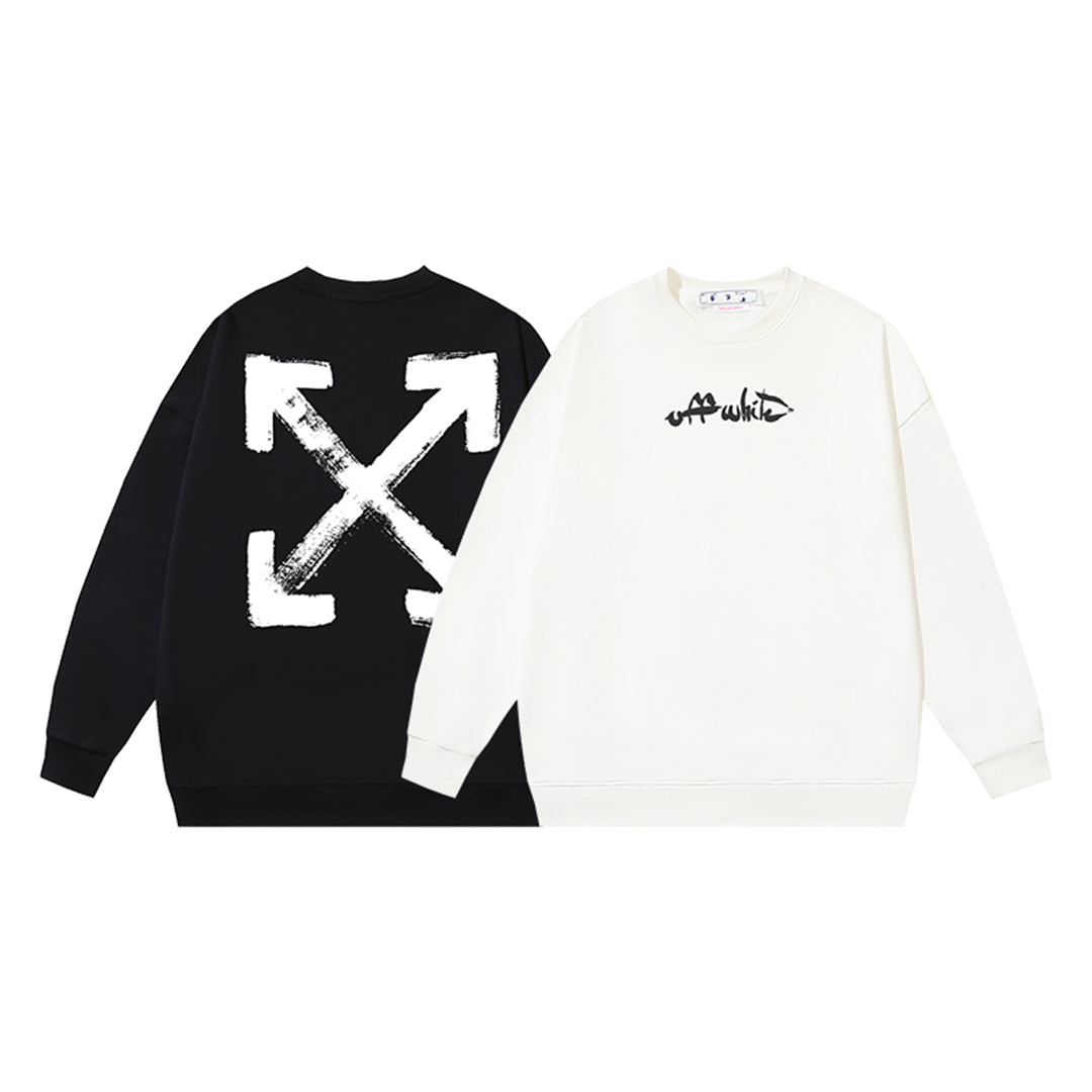 OFF-Whlte Arrow logo sports sweatshirt#122