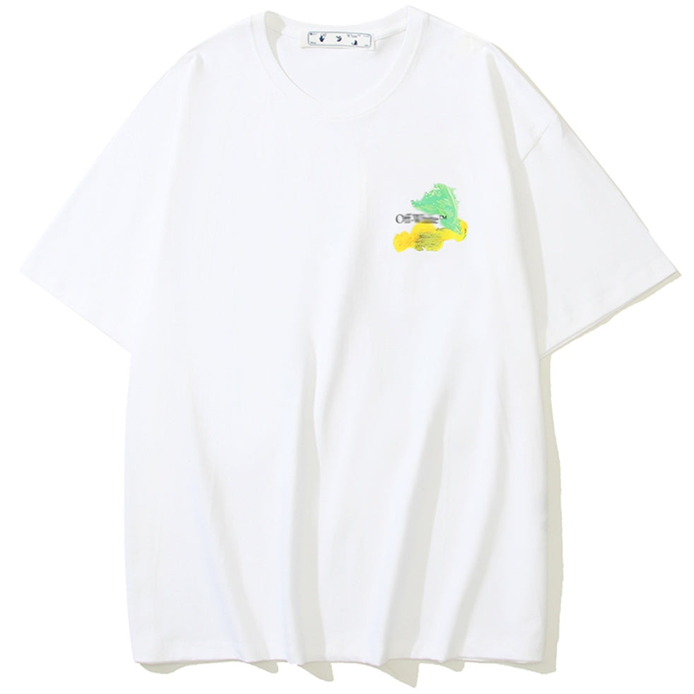 OFF Arrow logo print T-shirt#3