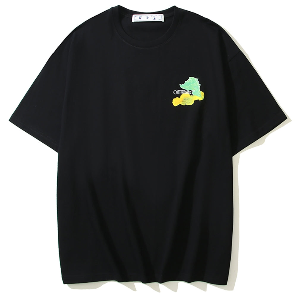 OFF Arrow logo print T-shirt#3