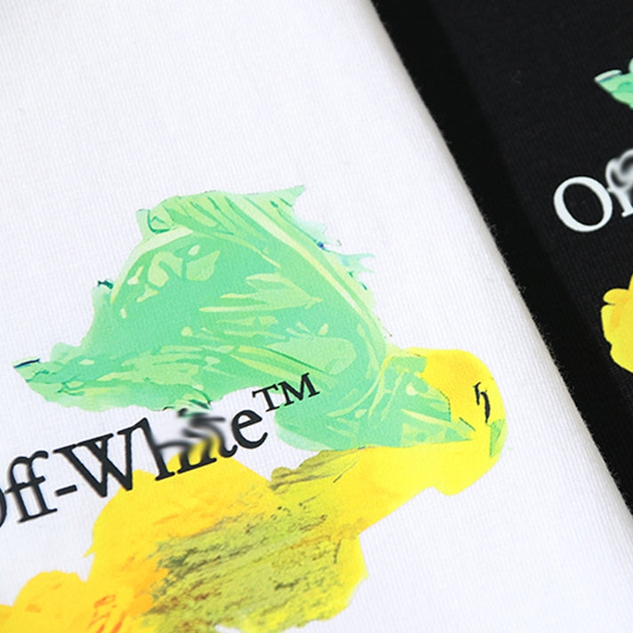 OFF Arrow logo print T-shirt#3