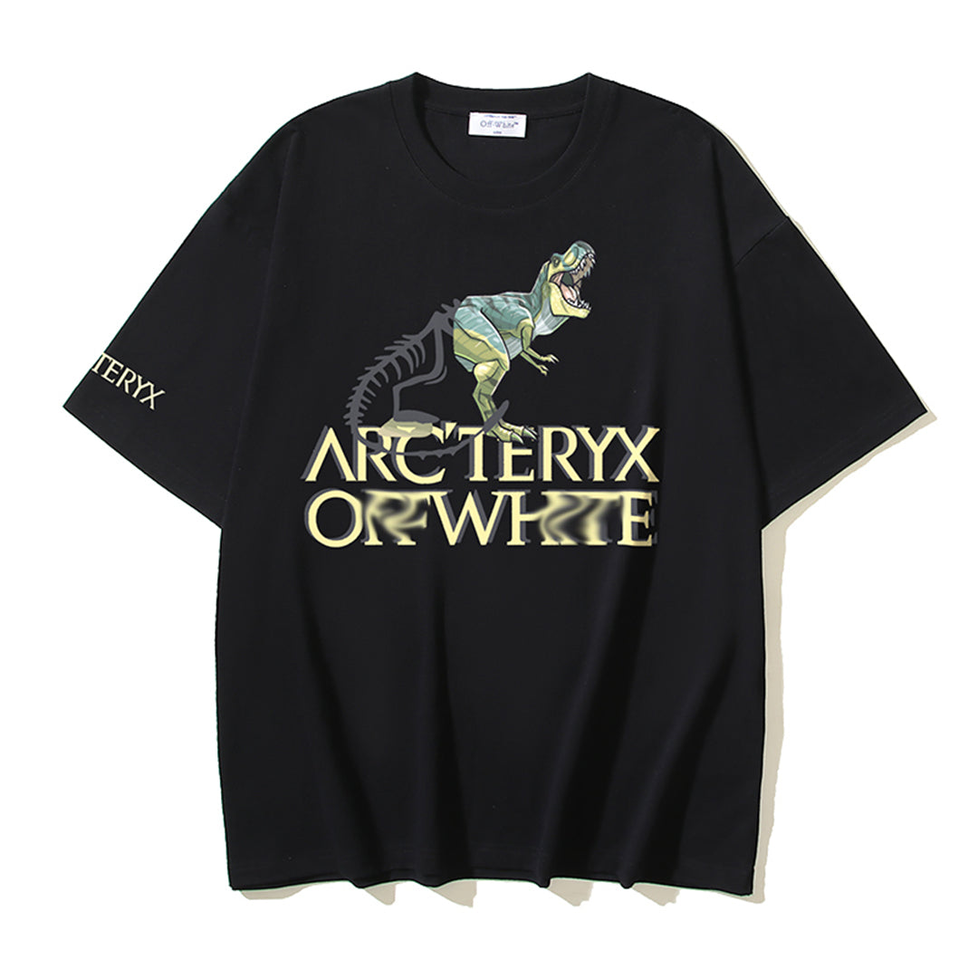 OFF Dinosaur Print T-shirt
