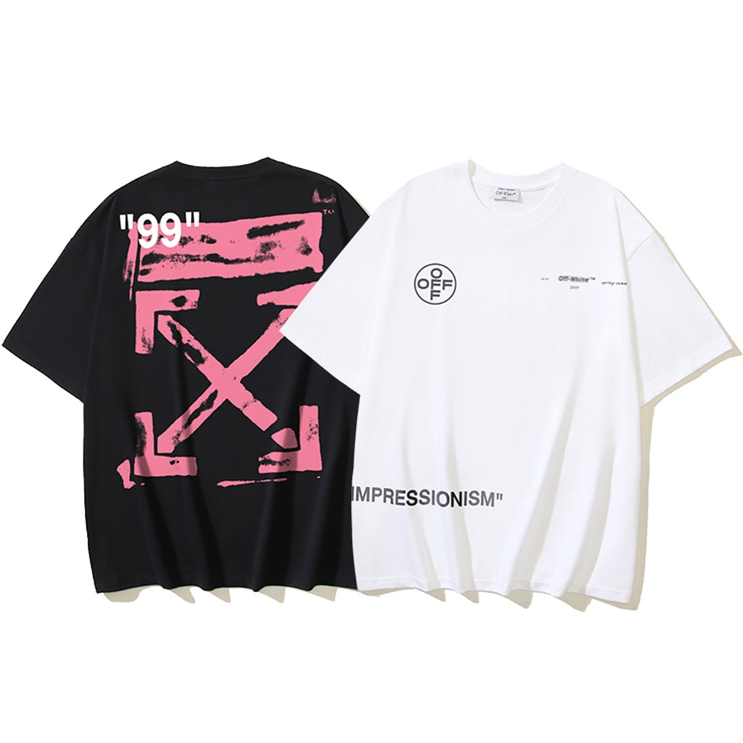 OFF Arrow logo print T-shirt#2