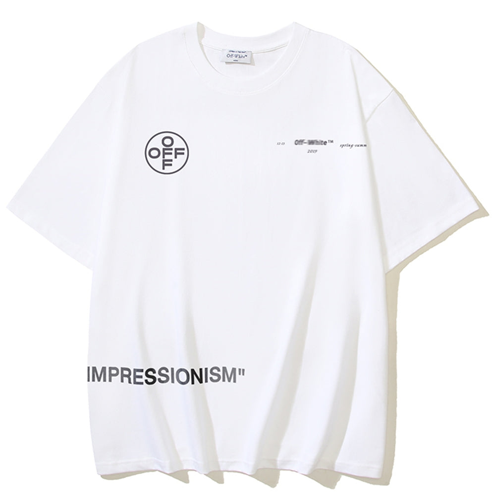 OFF Arrow logo print T-shirt#2