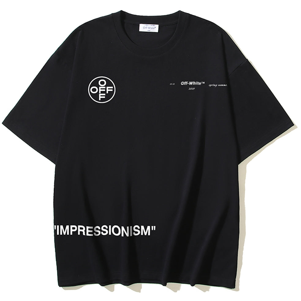 OFF Arrow logo print T-shirt#2