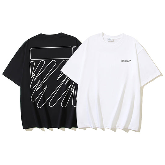 OFF Arrow Logo Cotton T-shirt-171