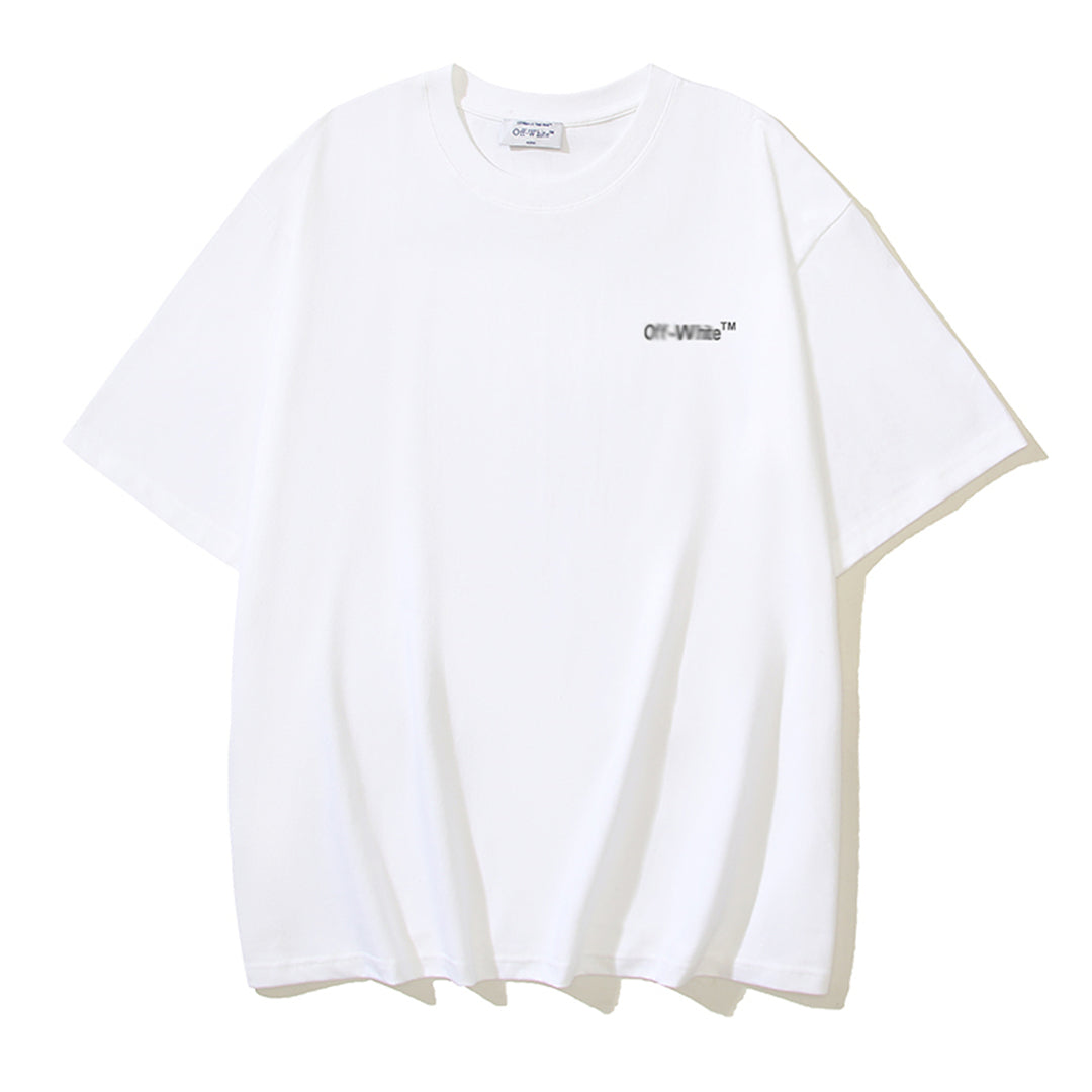 OFF Arrow Logo Cotton T-shirt-171