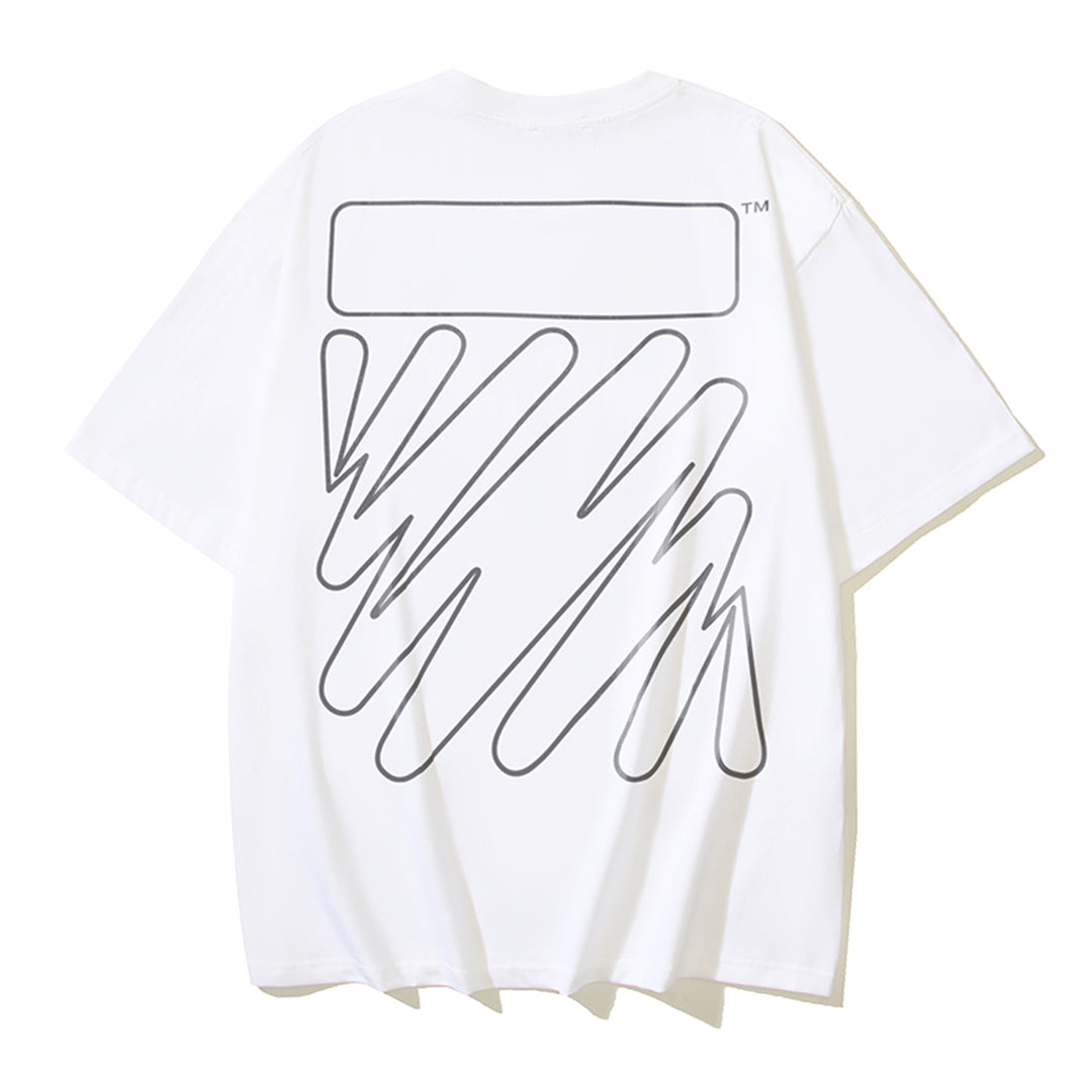 OFF Arrow Logo Cotton T-shirt-171