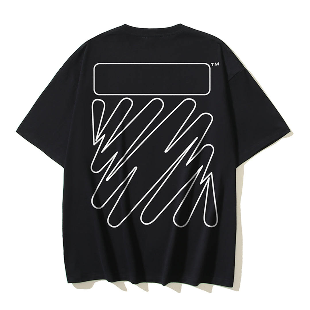 OFF Arrow Logo Cotton T-shirt-171