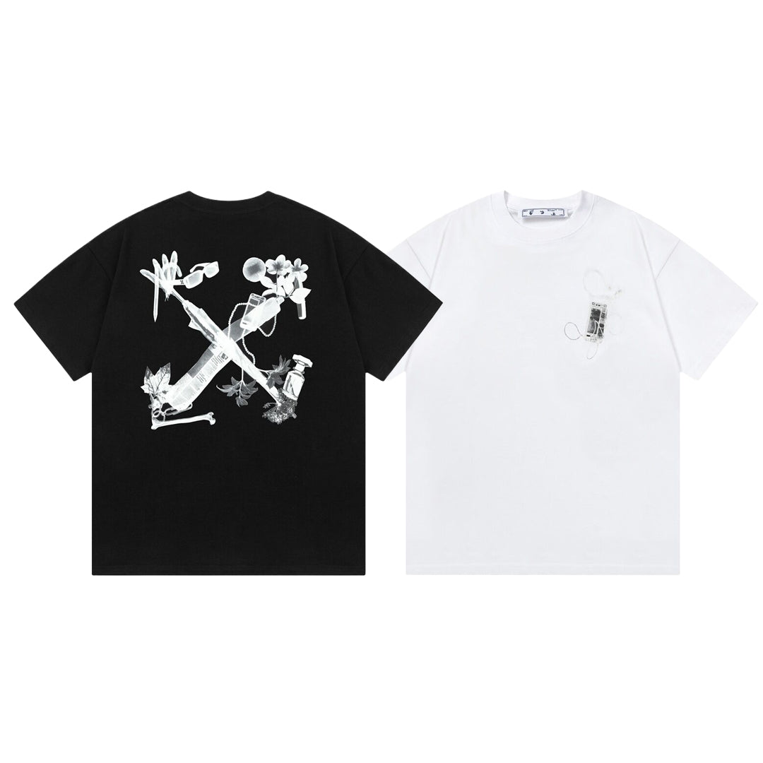 OFF Arrow Logo Cotton T-shirt#1050