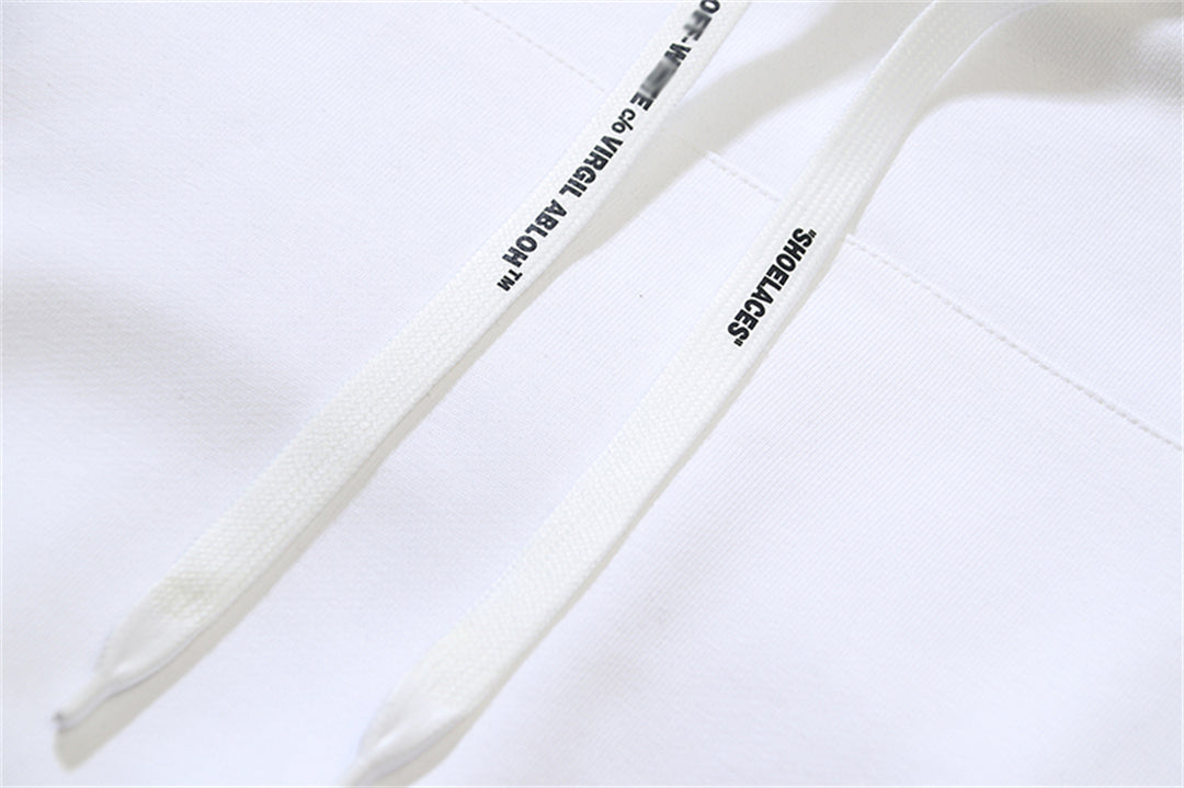 OFF Logo Print Hoodie