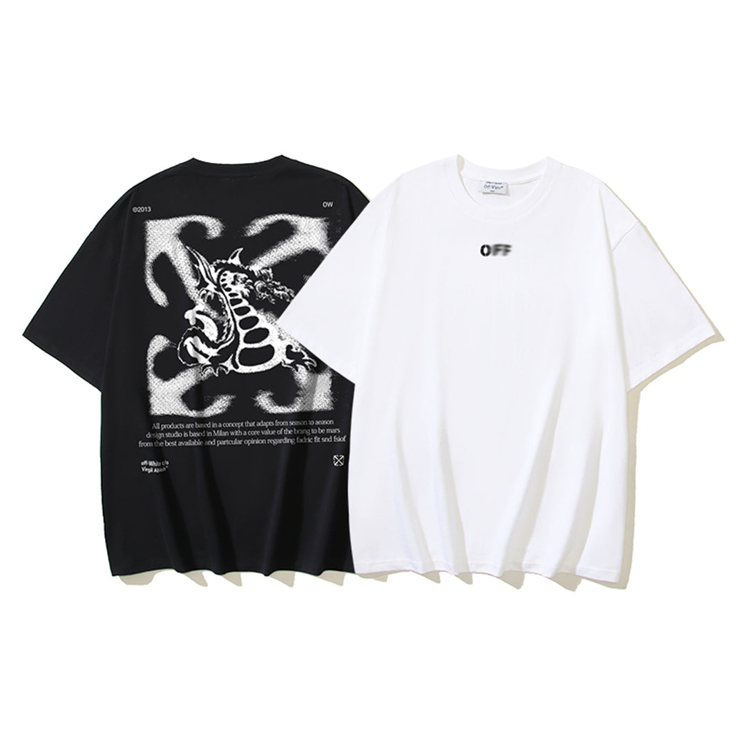 OFF Arrow Logo Cotton T-shirt#1089