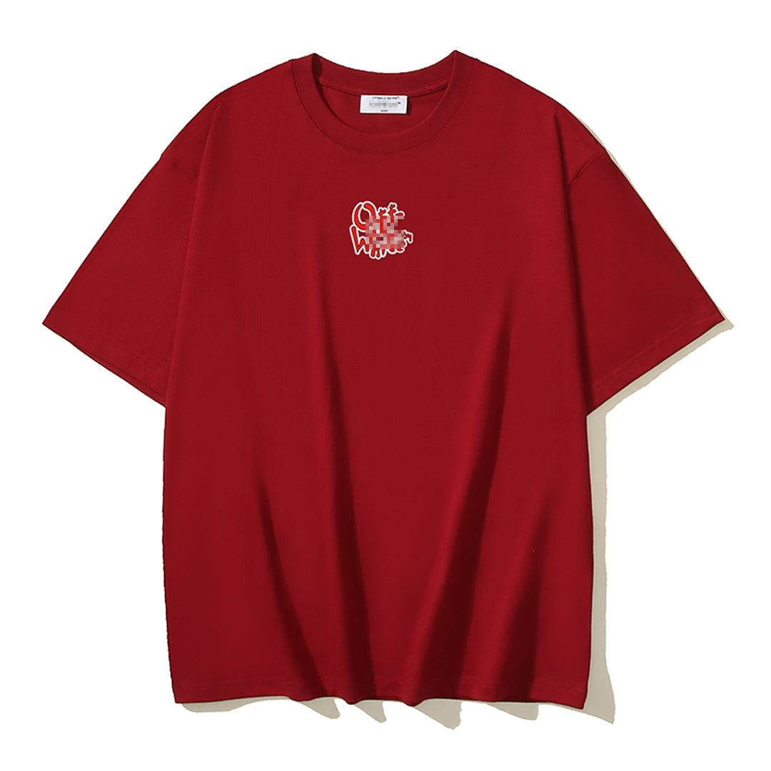OFF Arrow Logo Cotton T-shirt#198