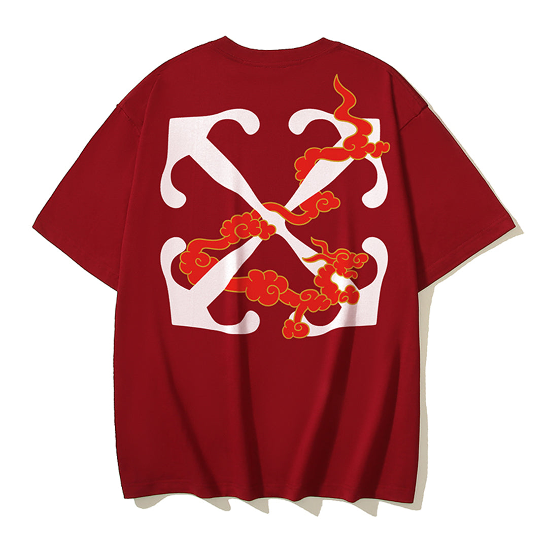 OFF Arrow Logo Cotton T-shirt#198